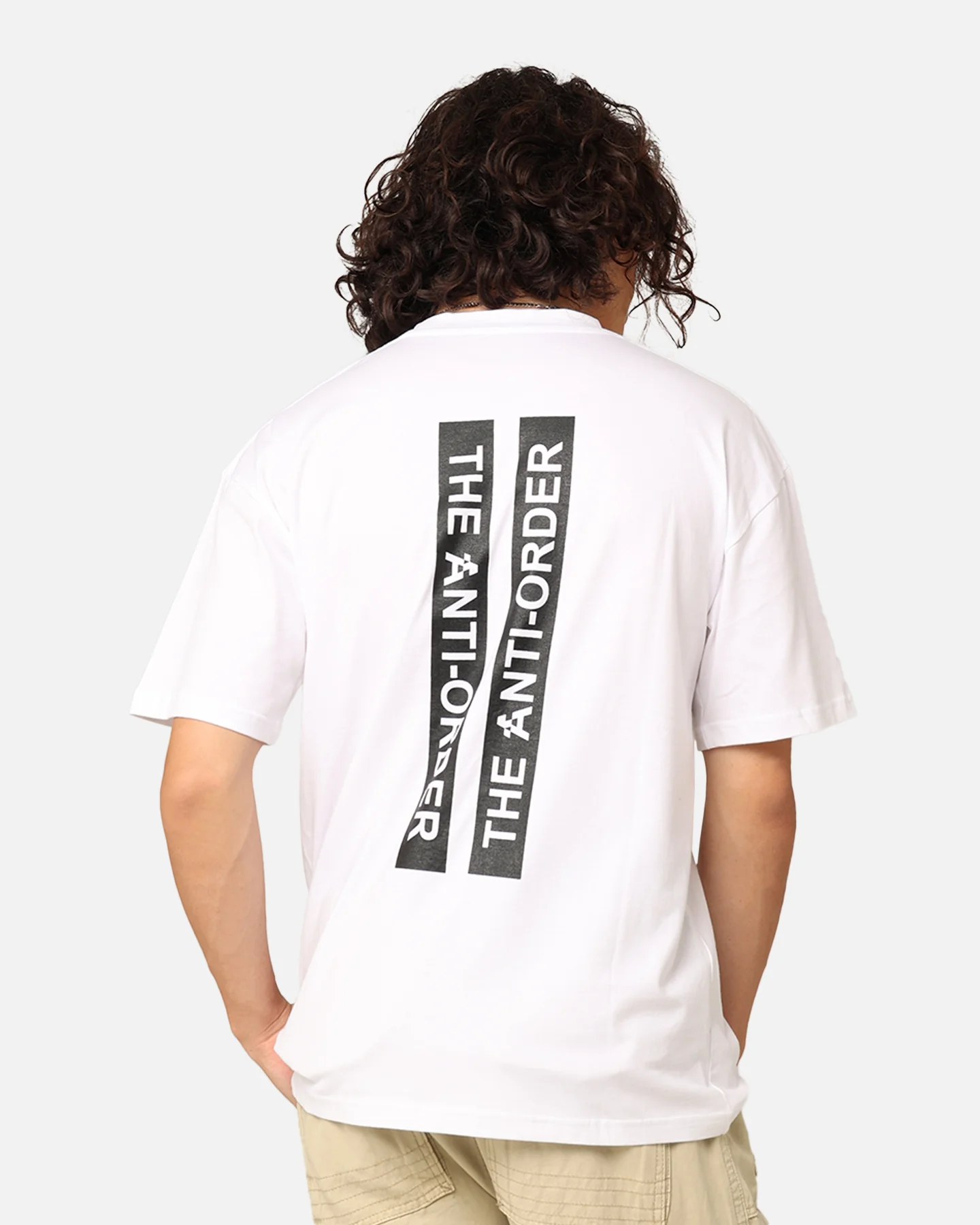 The Anti Order Anti X Logo T-Shirt White - Image 2