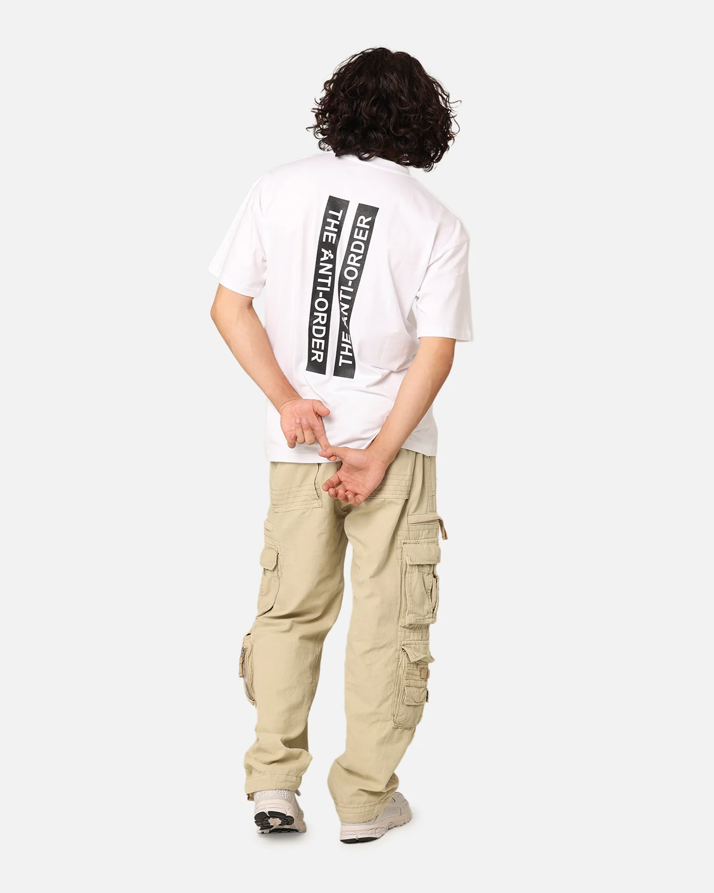 The Anti Order Anti X Logo T-Shirt White - Image 8