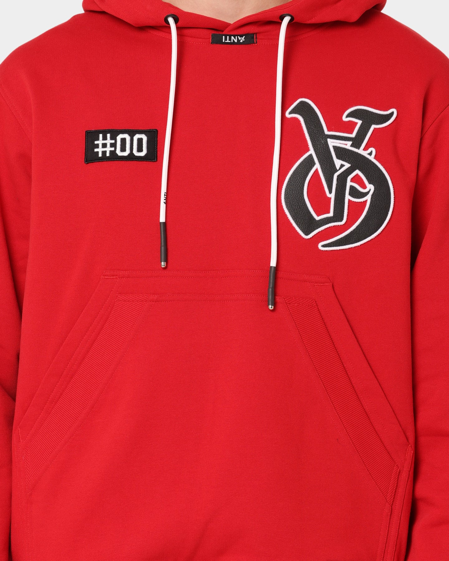 The Anti Order Antidote Hoodie Red/Black - Image 5