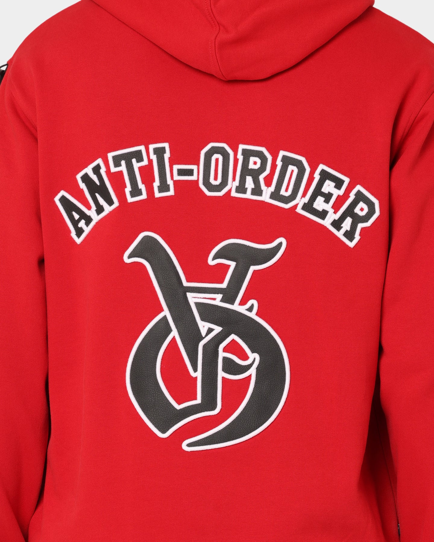 The Anti Order Antidote Hoodie Red/Black - Image 6