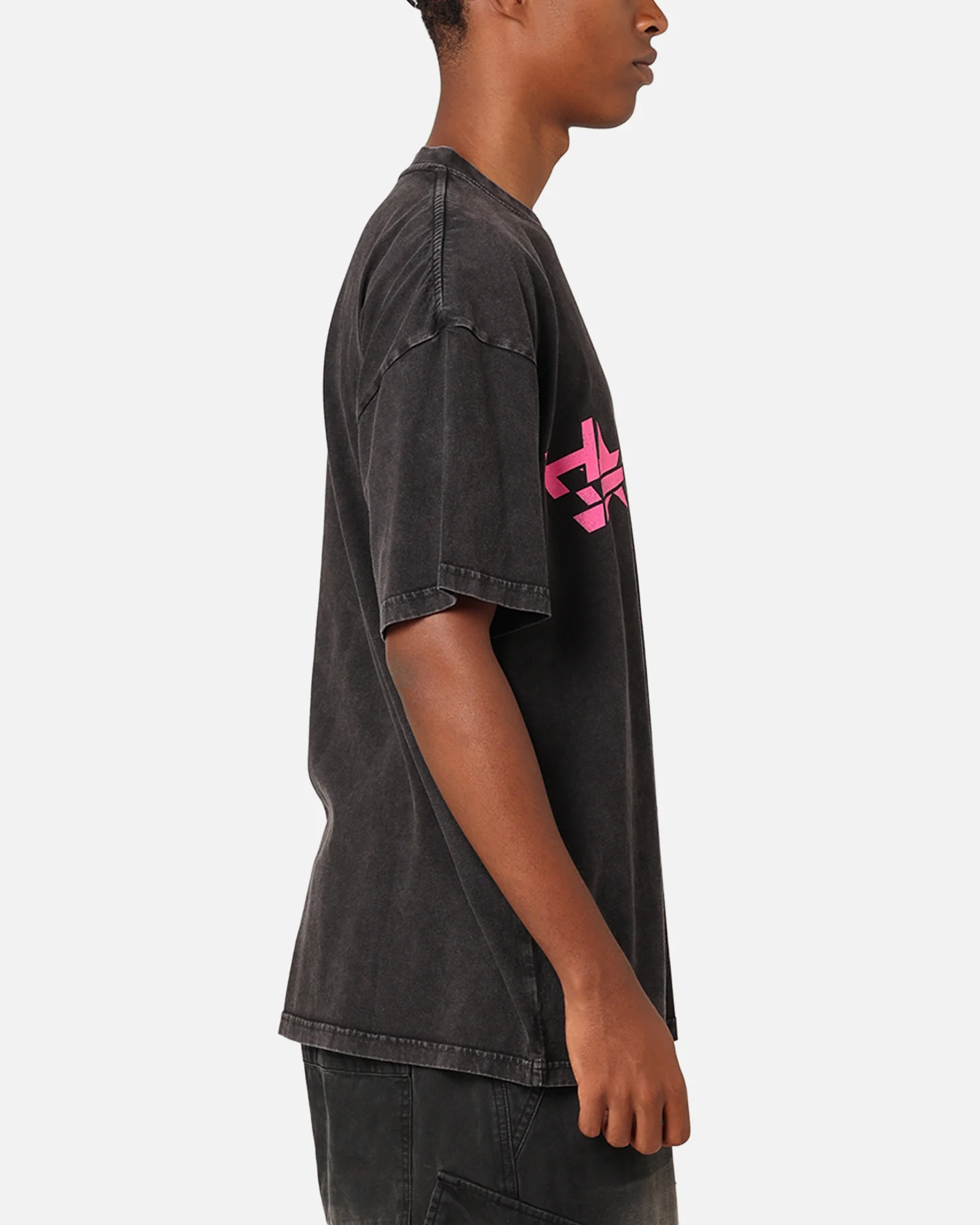 The Anti Order Astar T-Shirt Black Acid Wash - Image 4