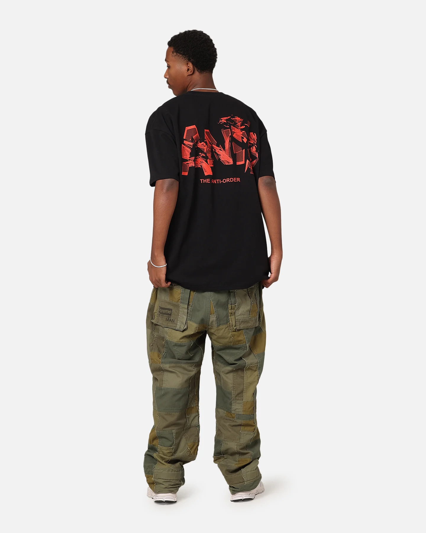 The Anti Order Broken Visions T-Shirt Black - Image 3