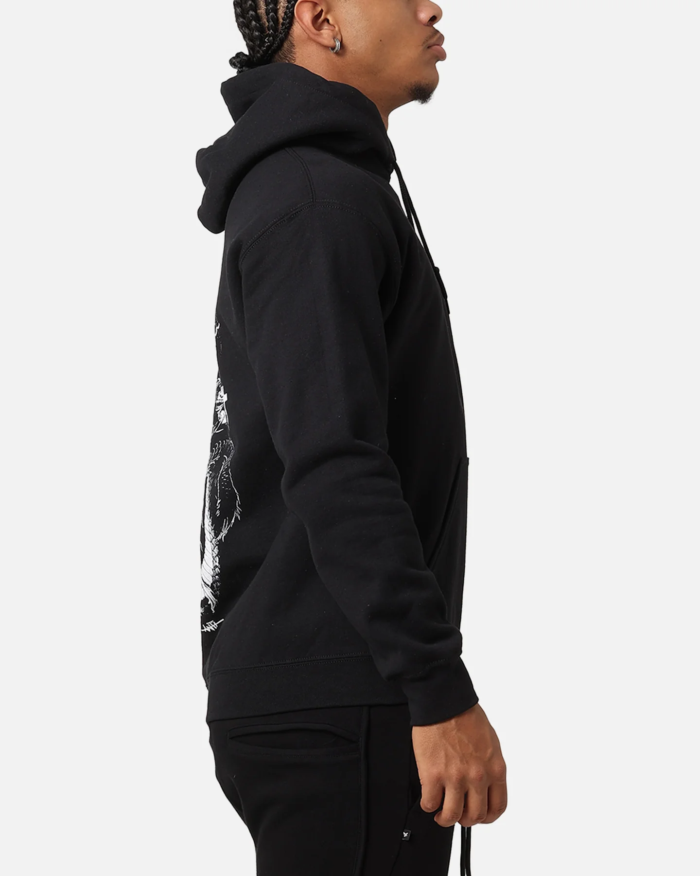 The Anti Order Double Dragon Hoodie Black/White - Image 5