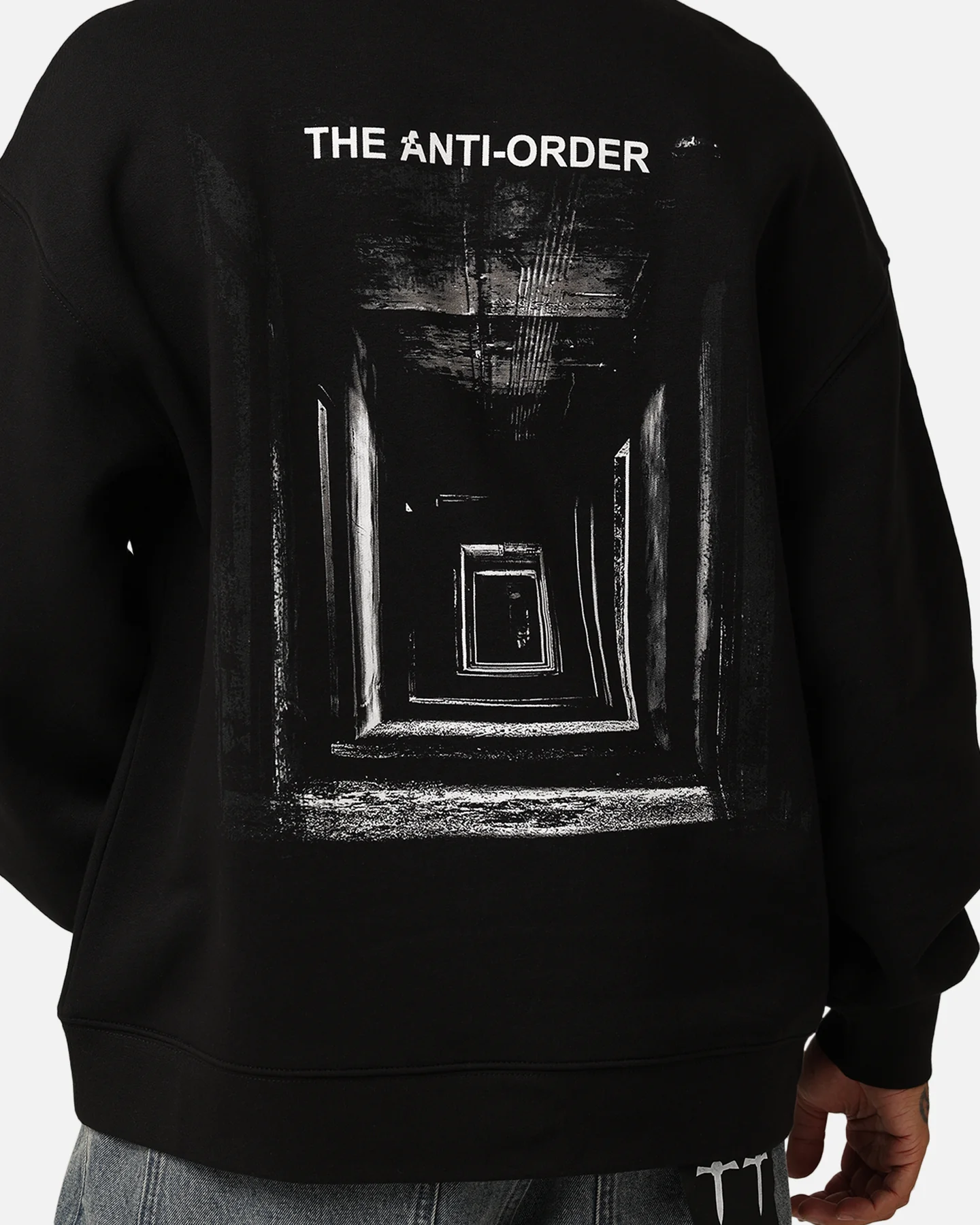 The Anti Order Endless Egress Crewneck Black - Image 4