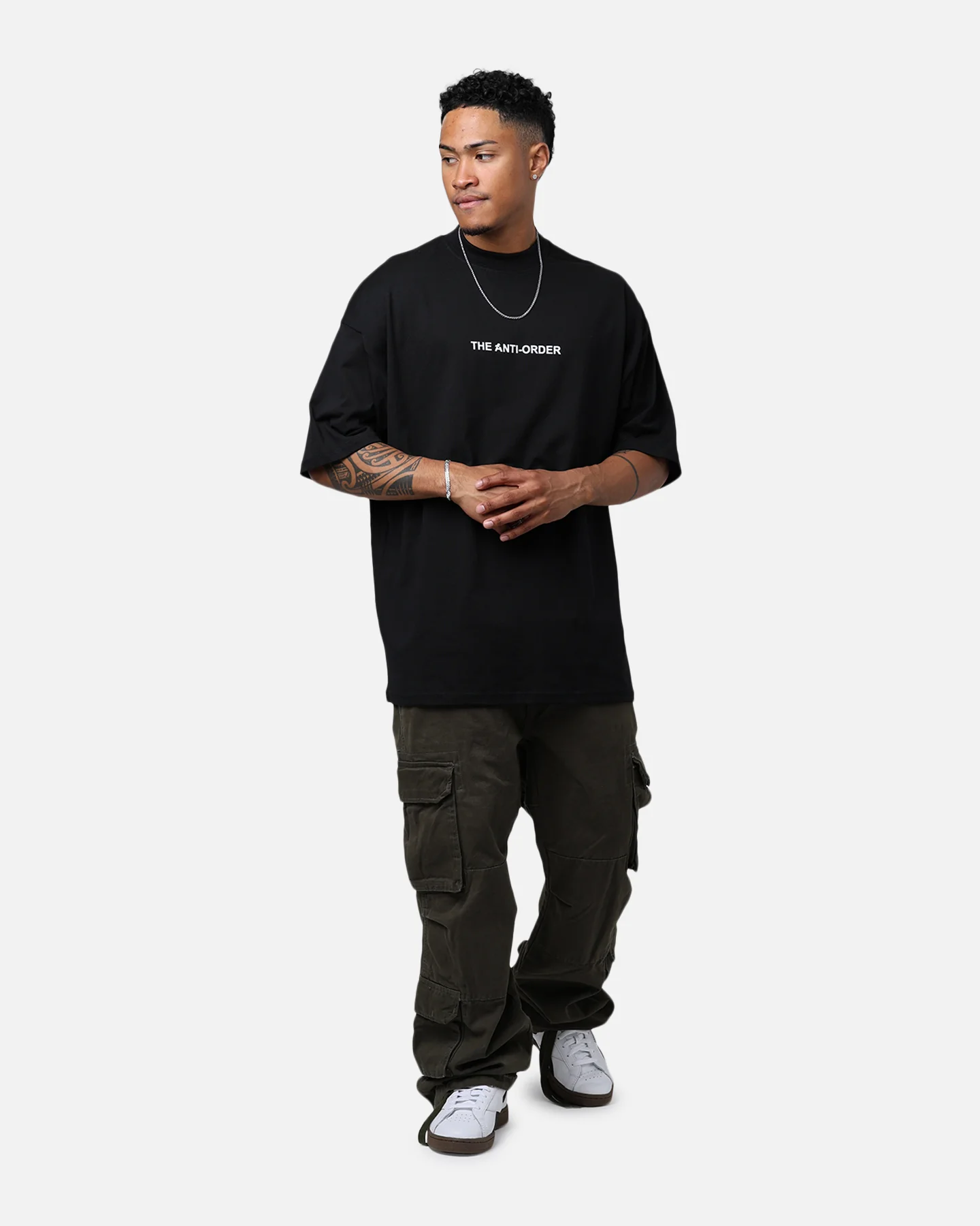 The Anti Order Endless Egress Mock T-Shirt Black - Image 3