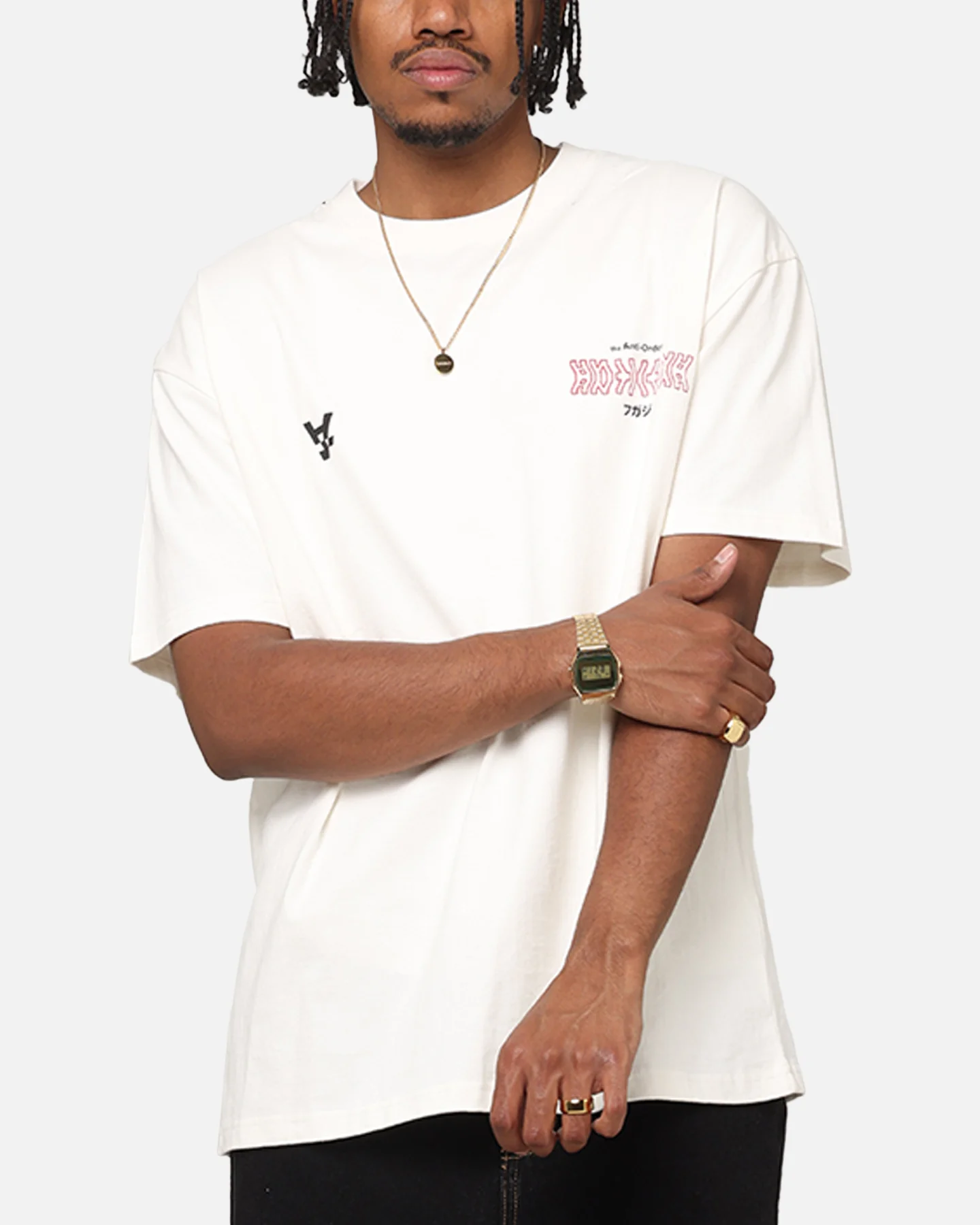 The Anti Order Freedom Boxy T-Shirt Off White - Image 2