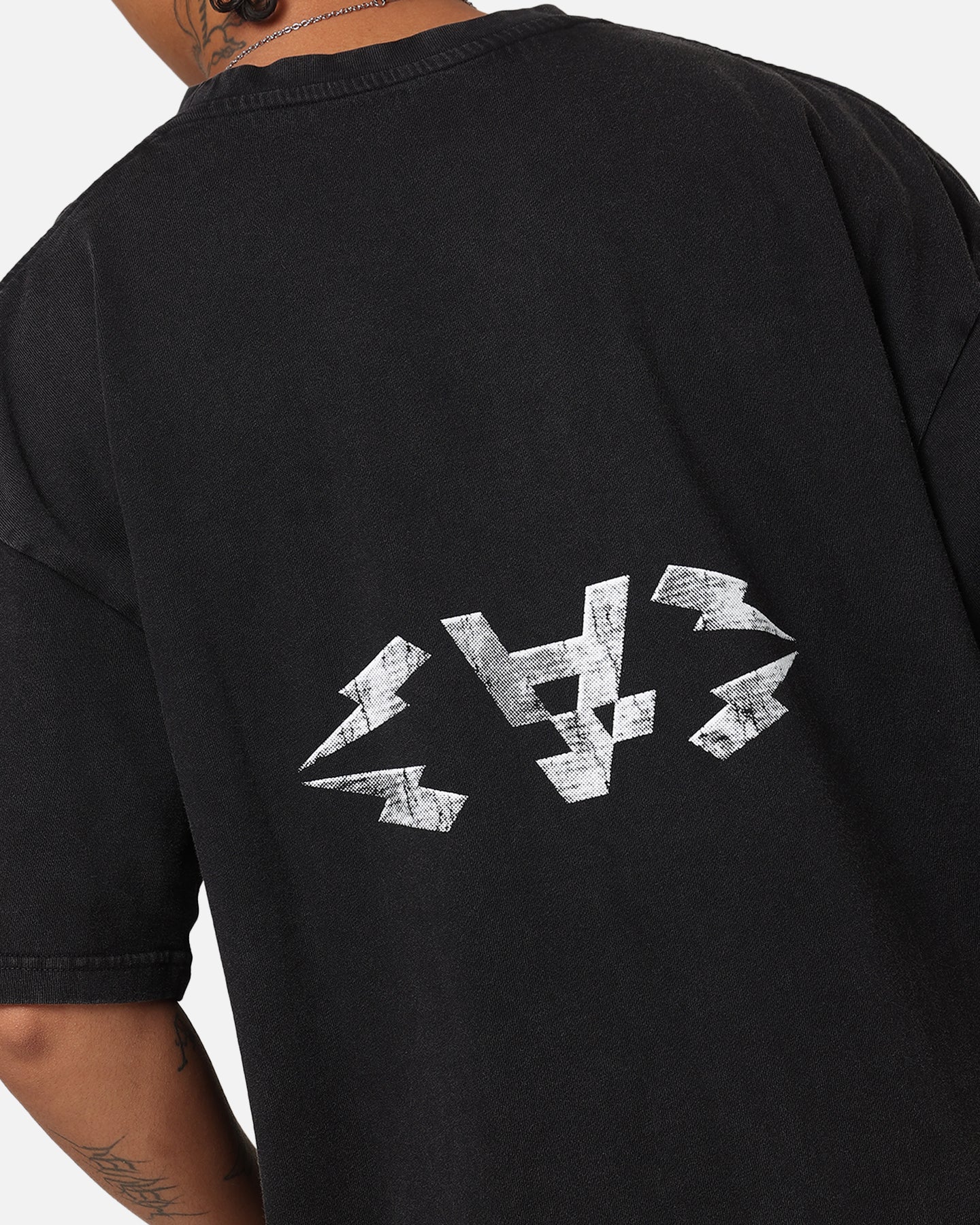 The Anti Order Fury T-Shirt Black Acidwash - Image 6