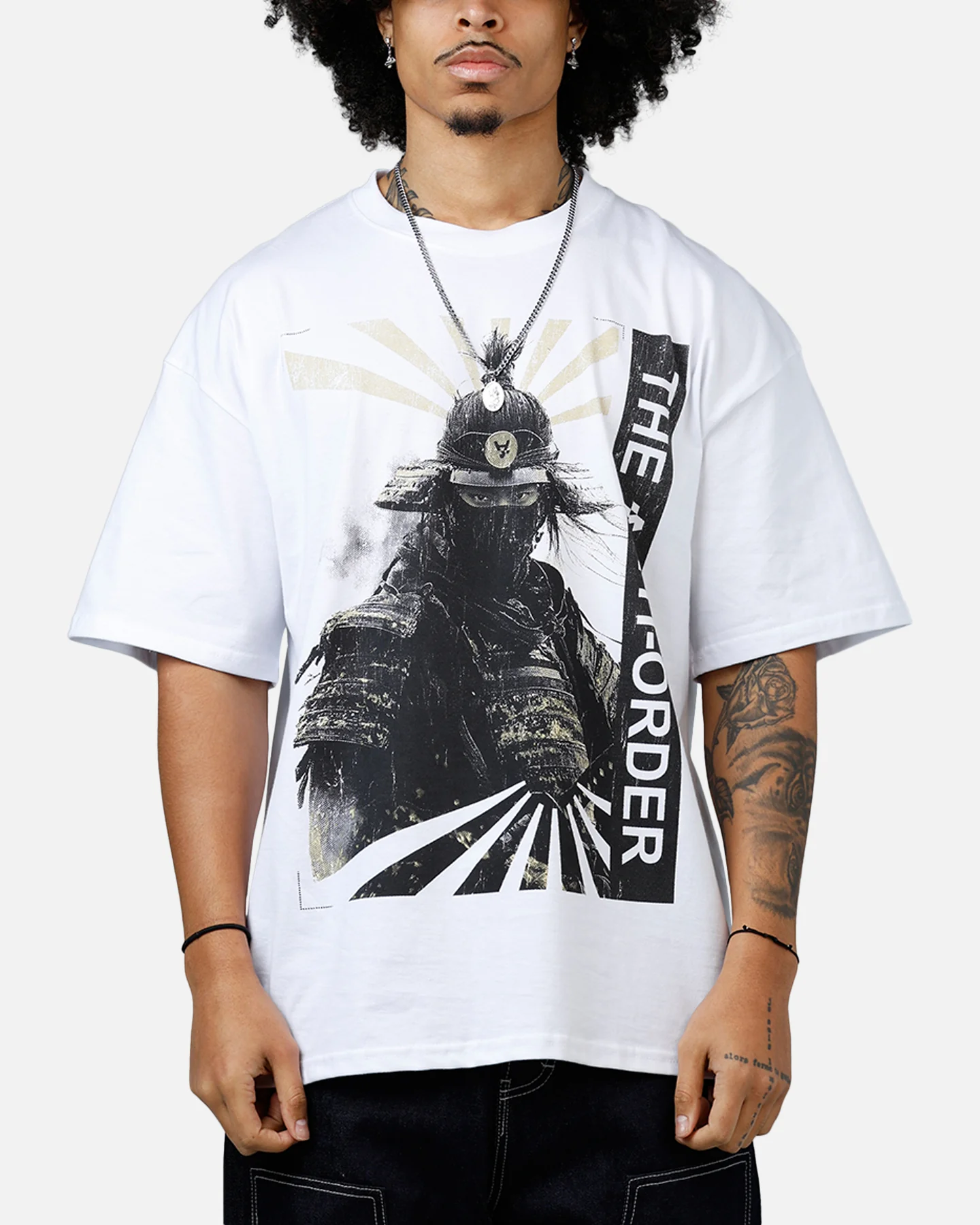 The Anti Order Human Drop T-Shirt White