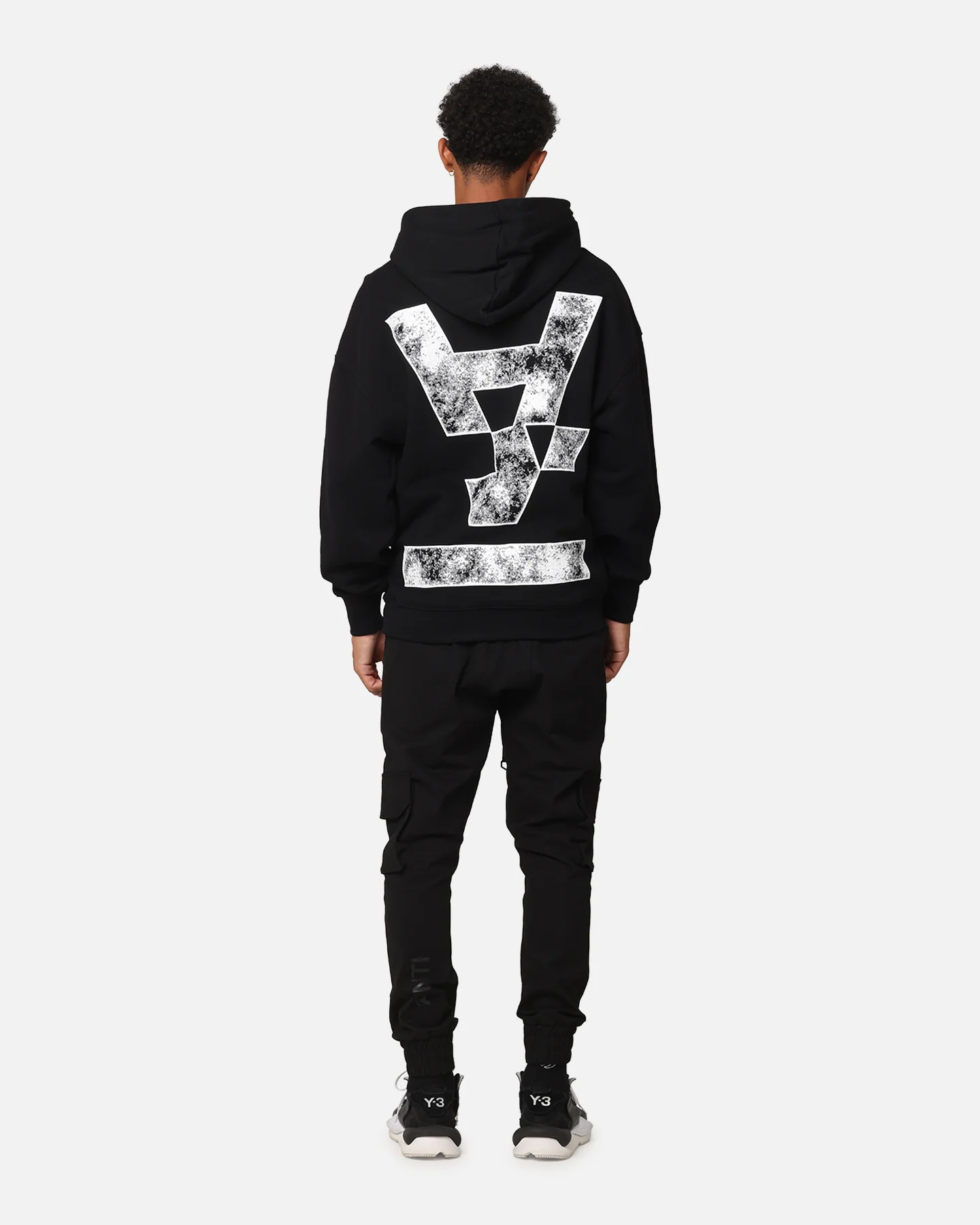 The Anti Order Hyphen Premium Hoodie Black - Image 3