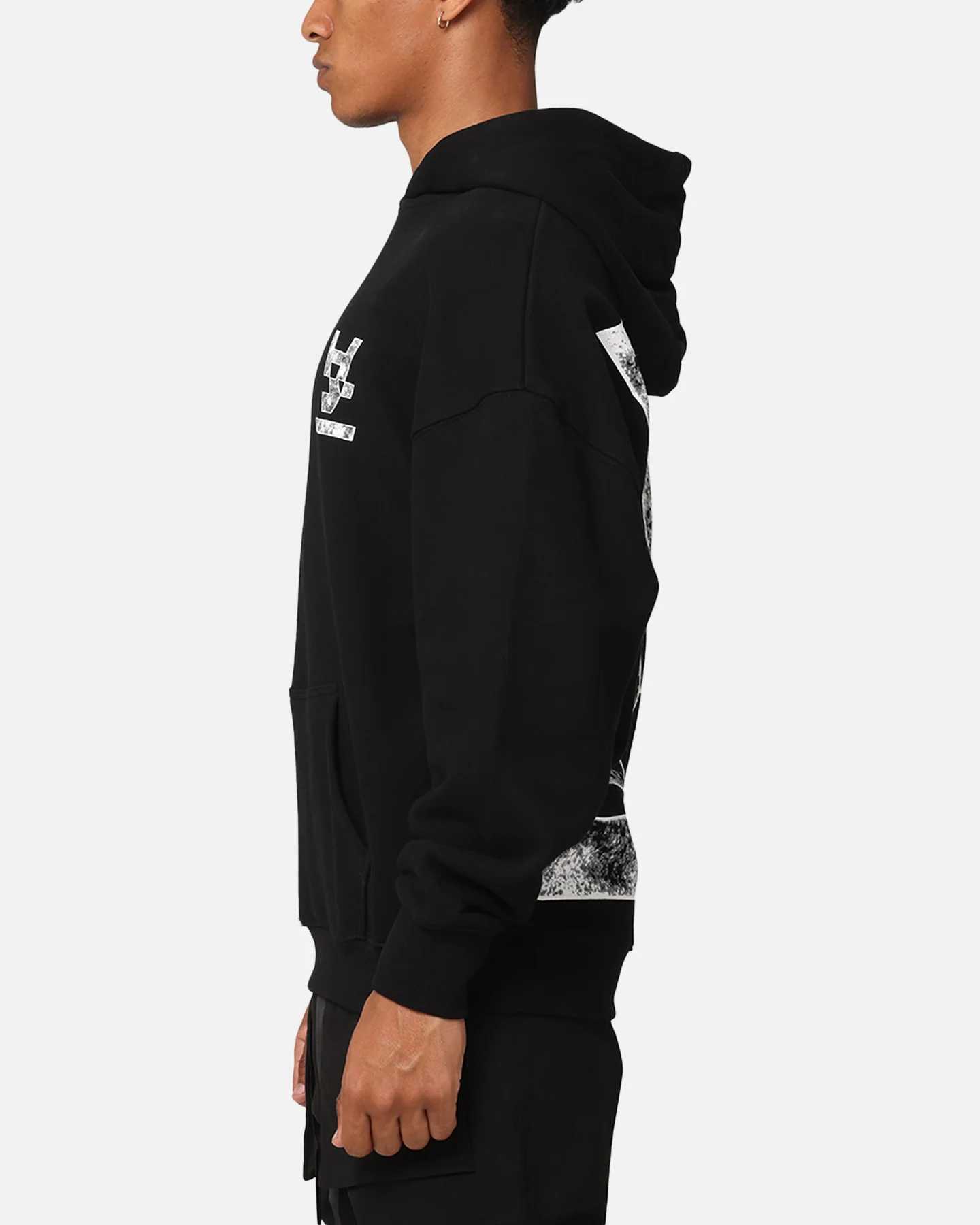 The Anti Order Hyphen Premium Hoodie Black - Image 6