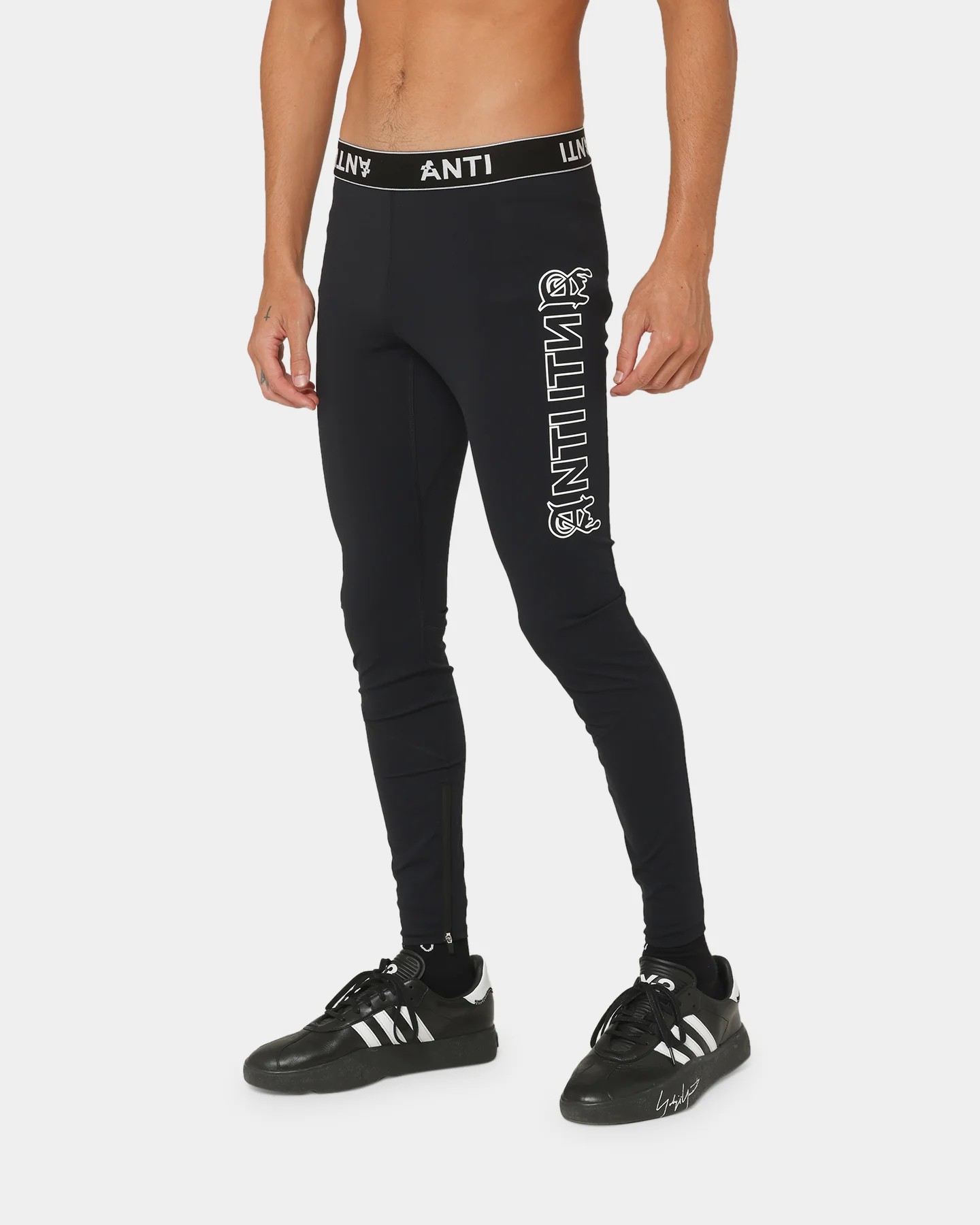 The Anti Order Military Leggings Black/White