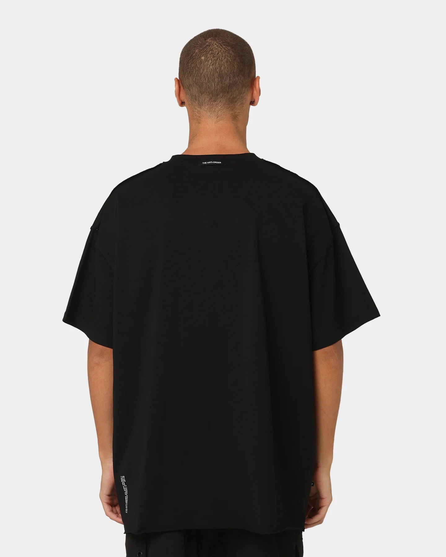 The Anti Order Non-Tactical Oversized T-Shirt Black - Image 4