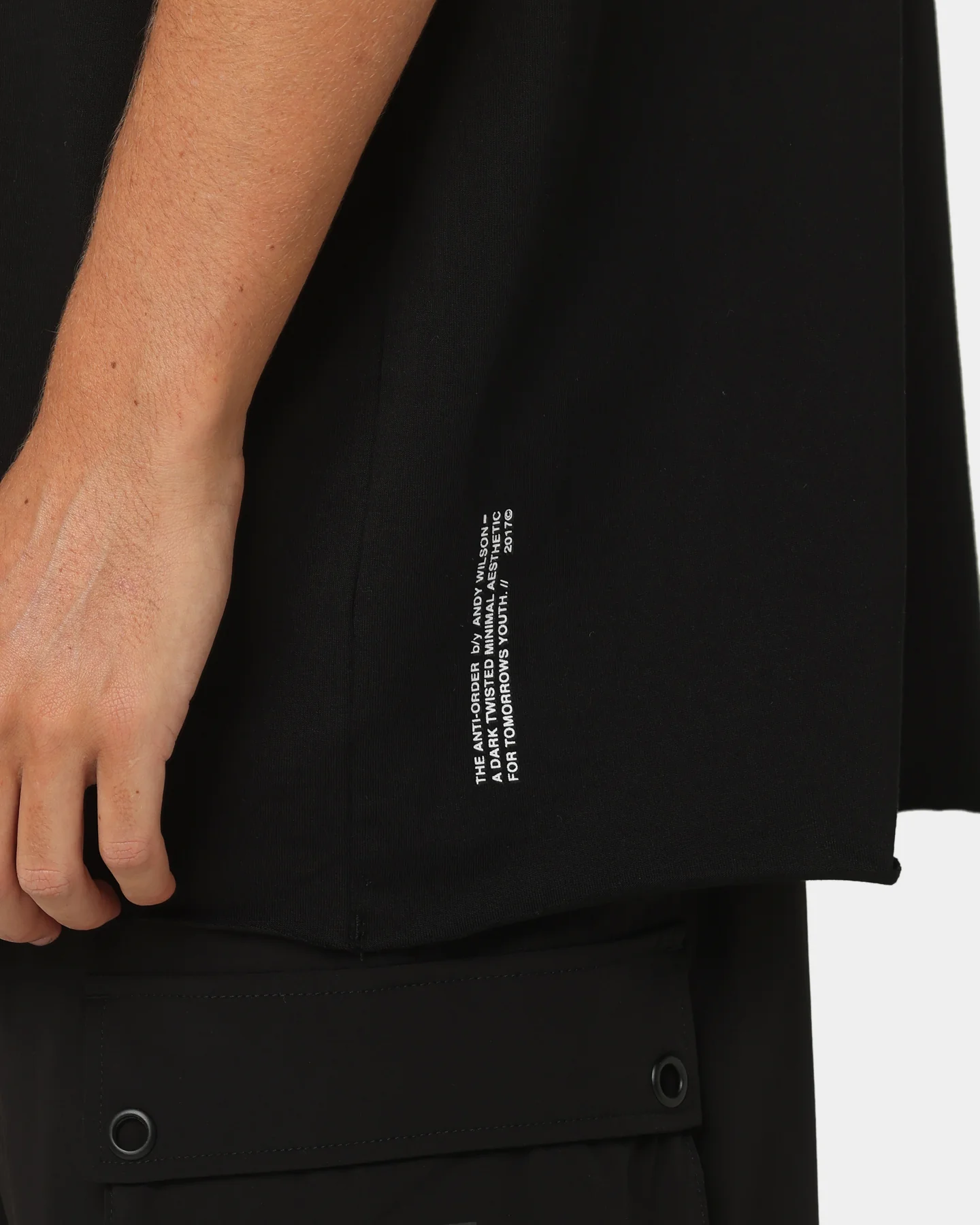 The Anti Order Non-Tactical Oversized T-Shirt Black - Image 7