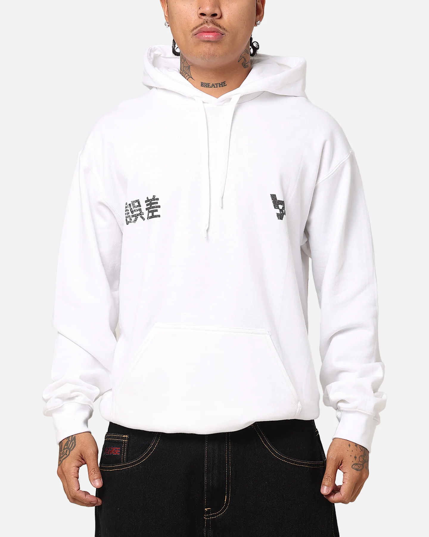 The Anti Order Oni Hoodie White - Image 2
