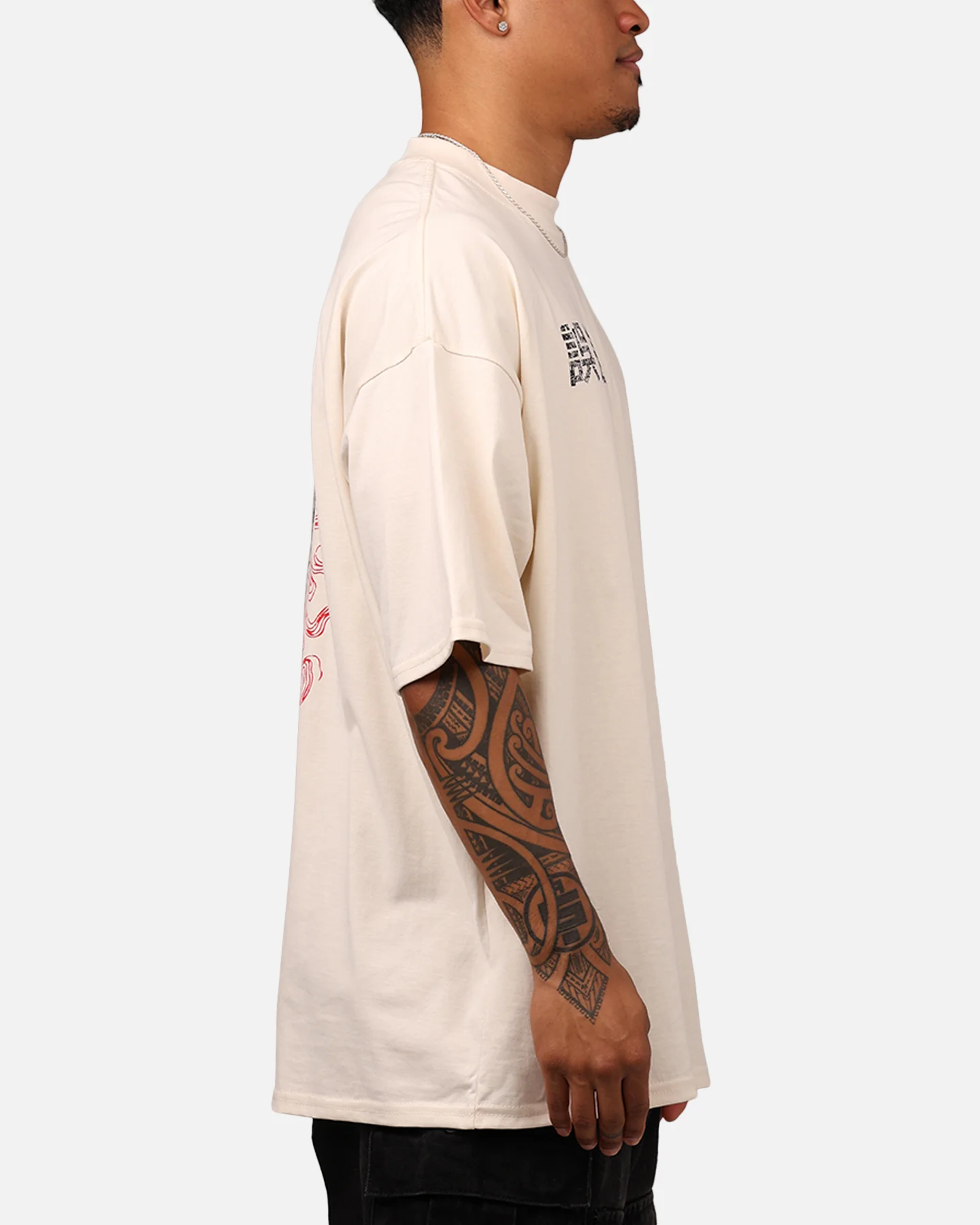 The Anti Order Oni T-Shirt Off White - Image 4