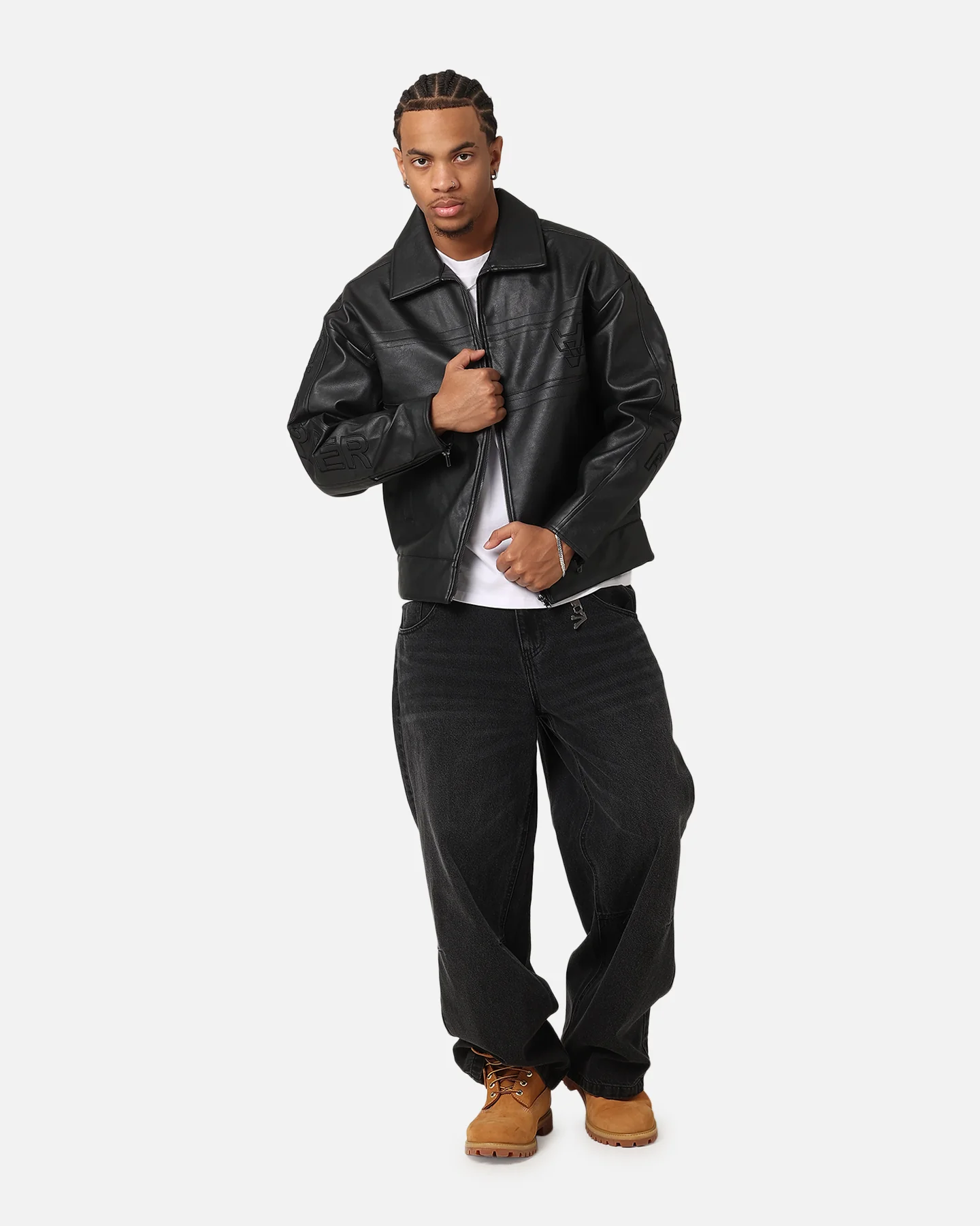 The Anti Order Oversized Motor Jacket Black - Image 4