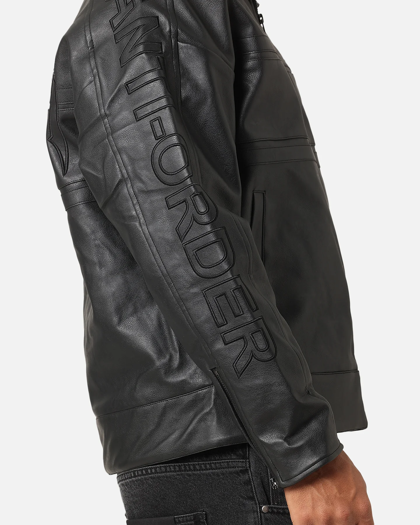 The Anti Order Oversized Motor Jacket Black - Image 9