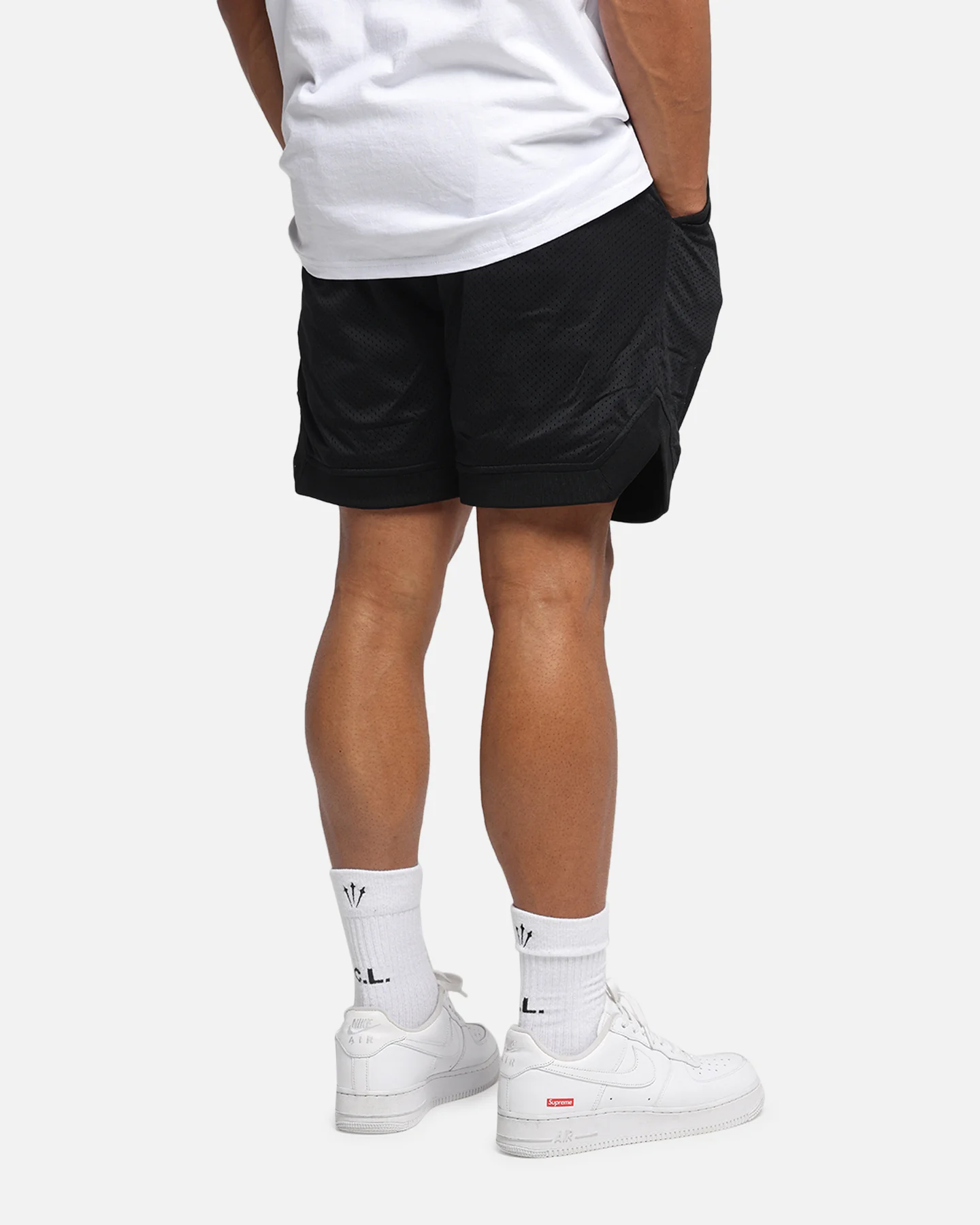 The Anti Order Post Season Basketball Shorts Black/Red - Image 5