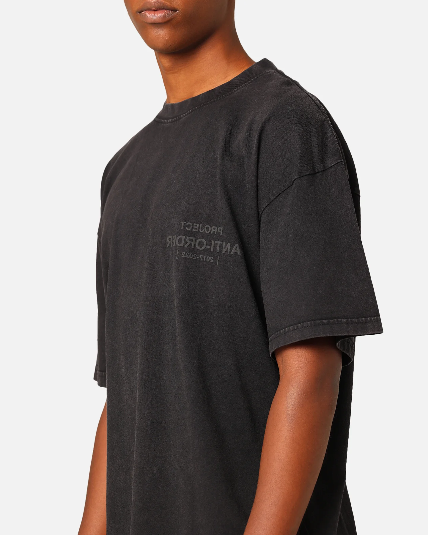 The Anti Order Project Anti T-Shirt Black Acid Wash - Image 7