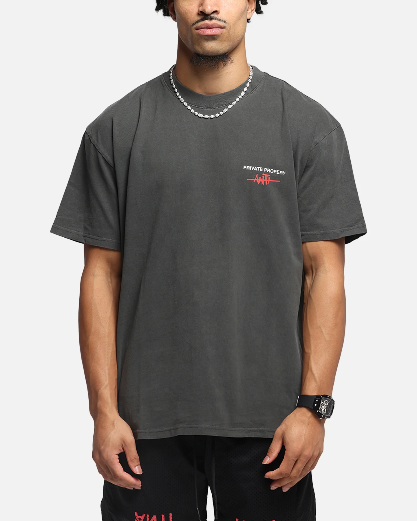 The Anti Order Savage Boxy T-Shirt Black Wash - Image 2