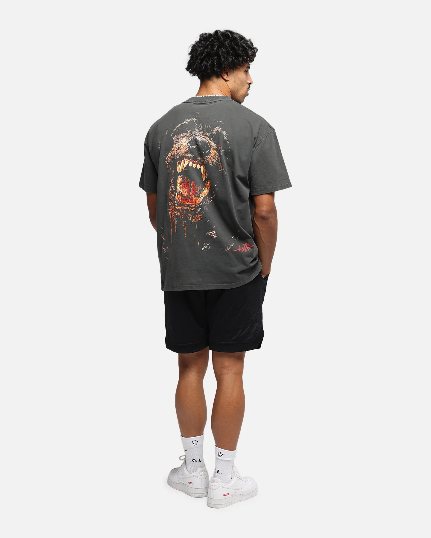 The Anti Order Savage Boxy T-Shirt Black Wash - Image 3