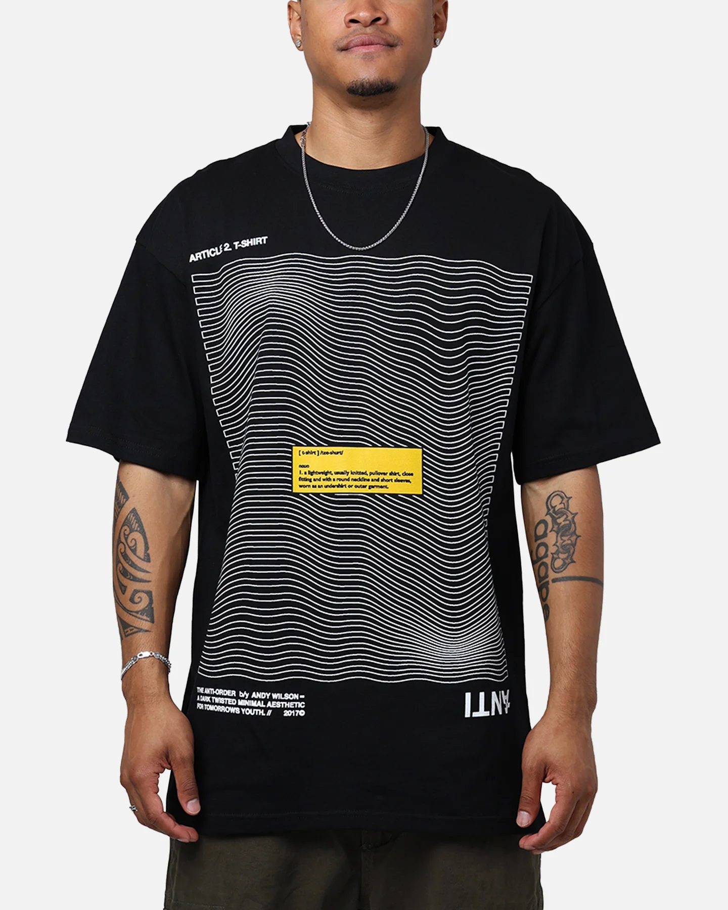 The Anti Order Shurt T-Shirt Black
