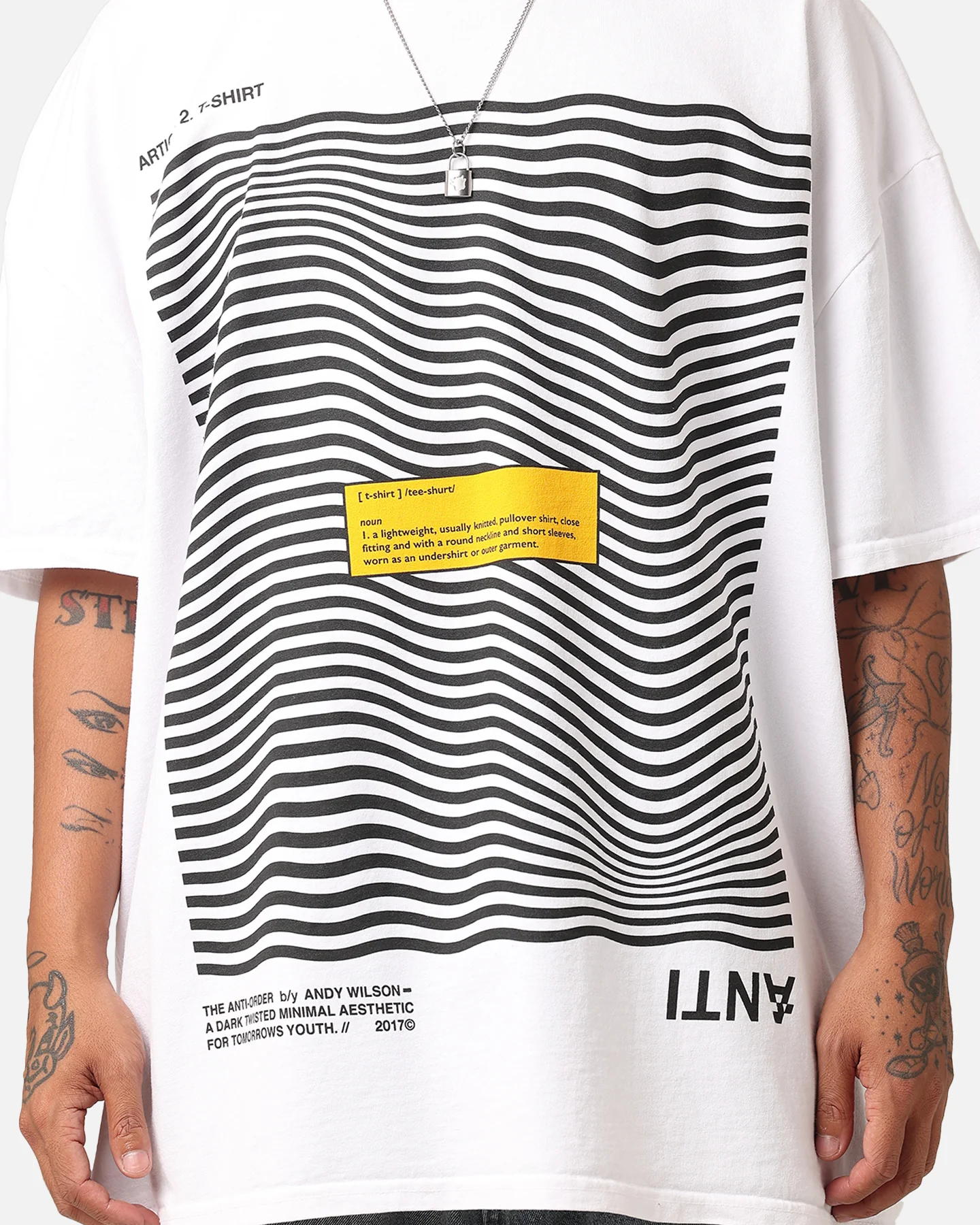 The Anti Order Shurt T-Shirt White - Image 3