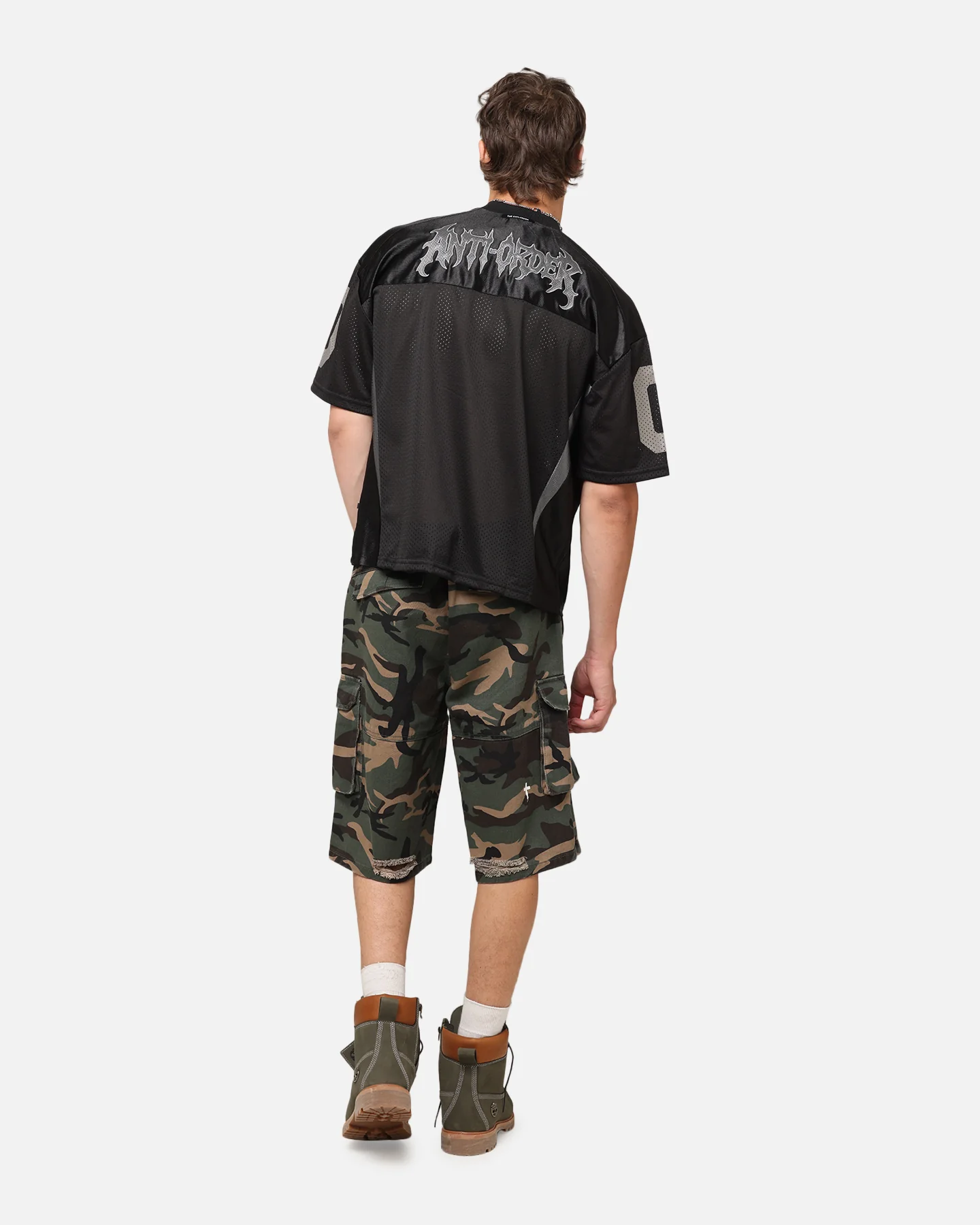 The Anti Order Sparta Mesh Team Jersey Black/Grey - Image 4