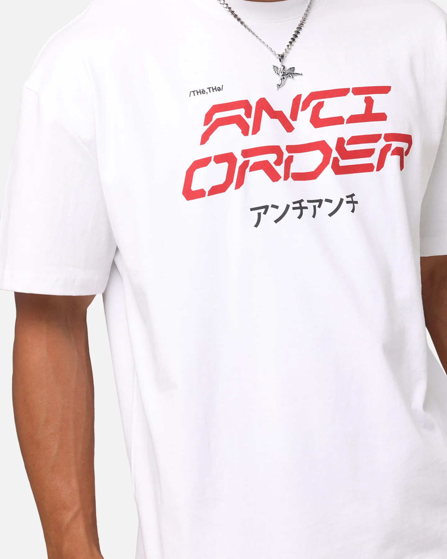 The Anti Order Tori Boxy T-Shirt White - Image 6