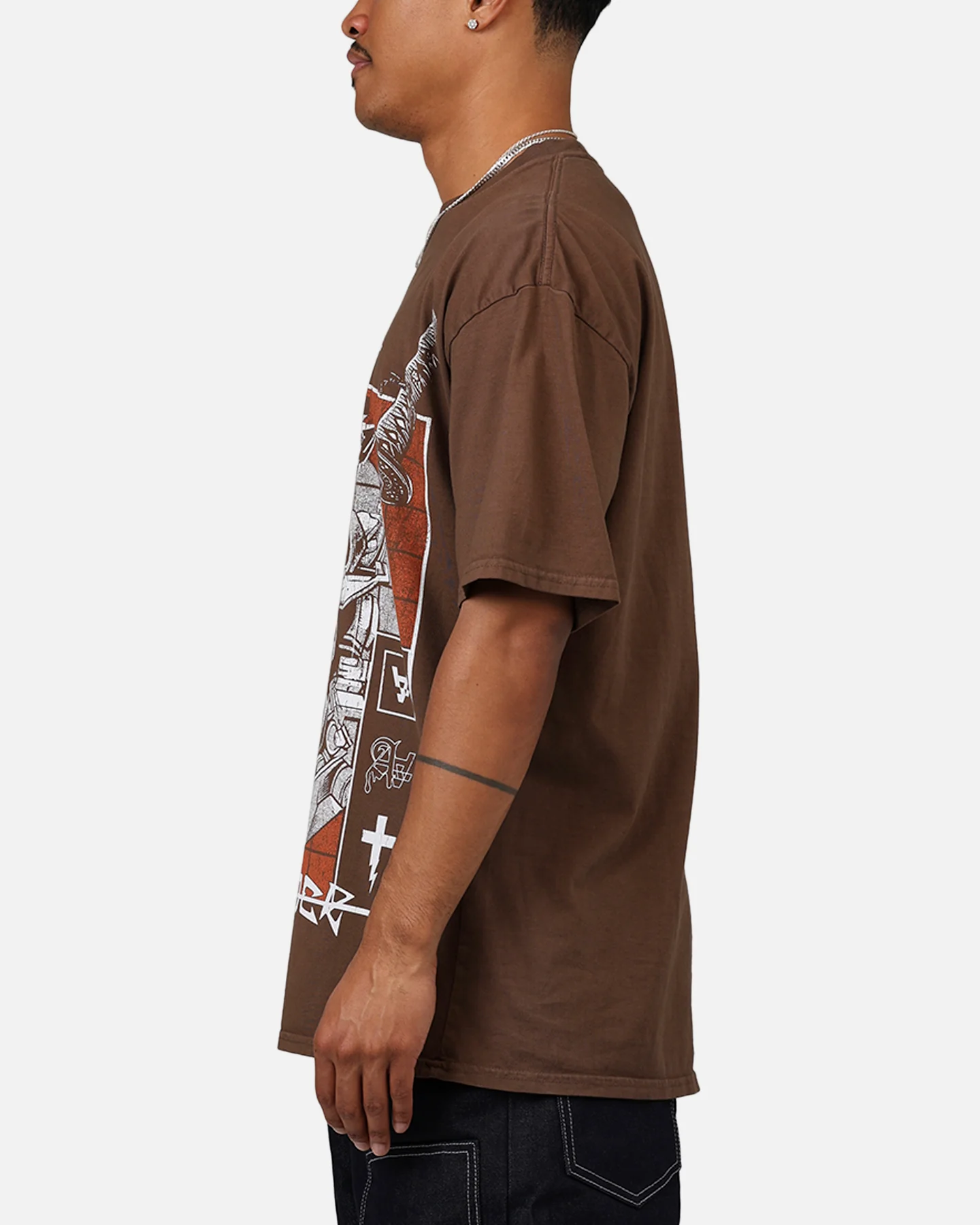 The Anti Order Warrior Clan T-Shirt Washed Brown - Image 5