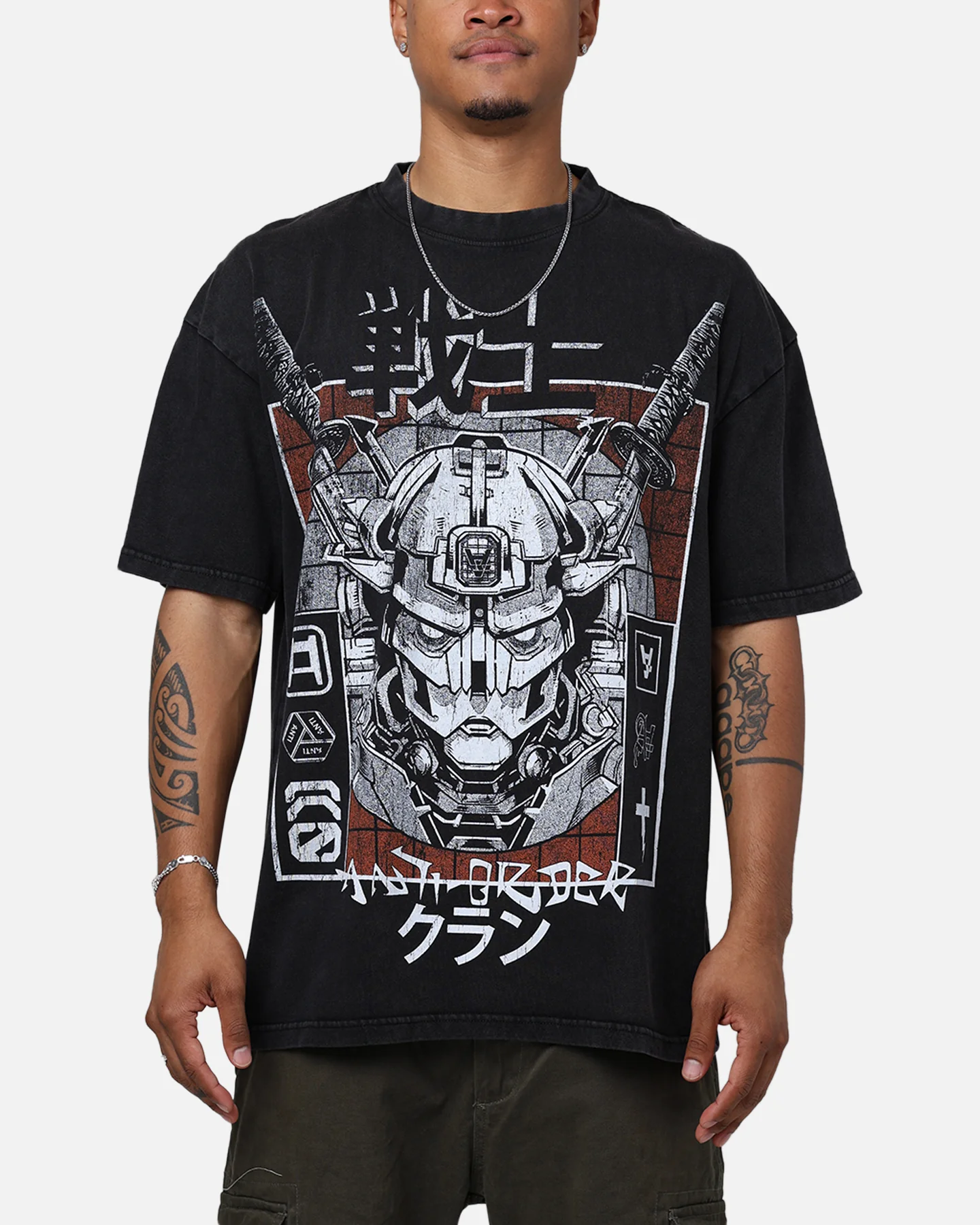 The Anti Order Warrior Clan T-Shirt Black Wash
