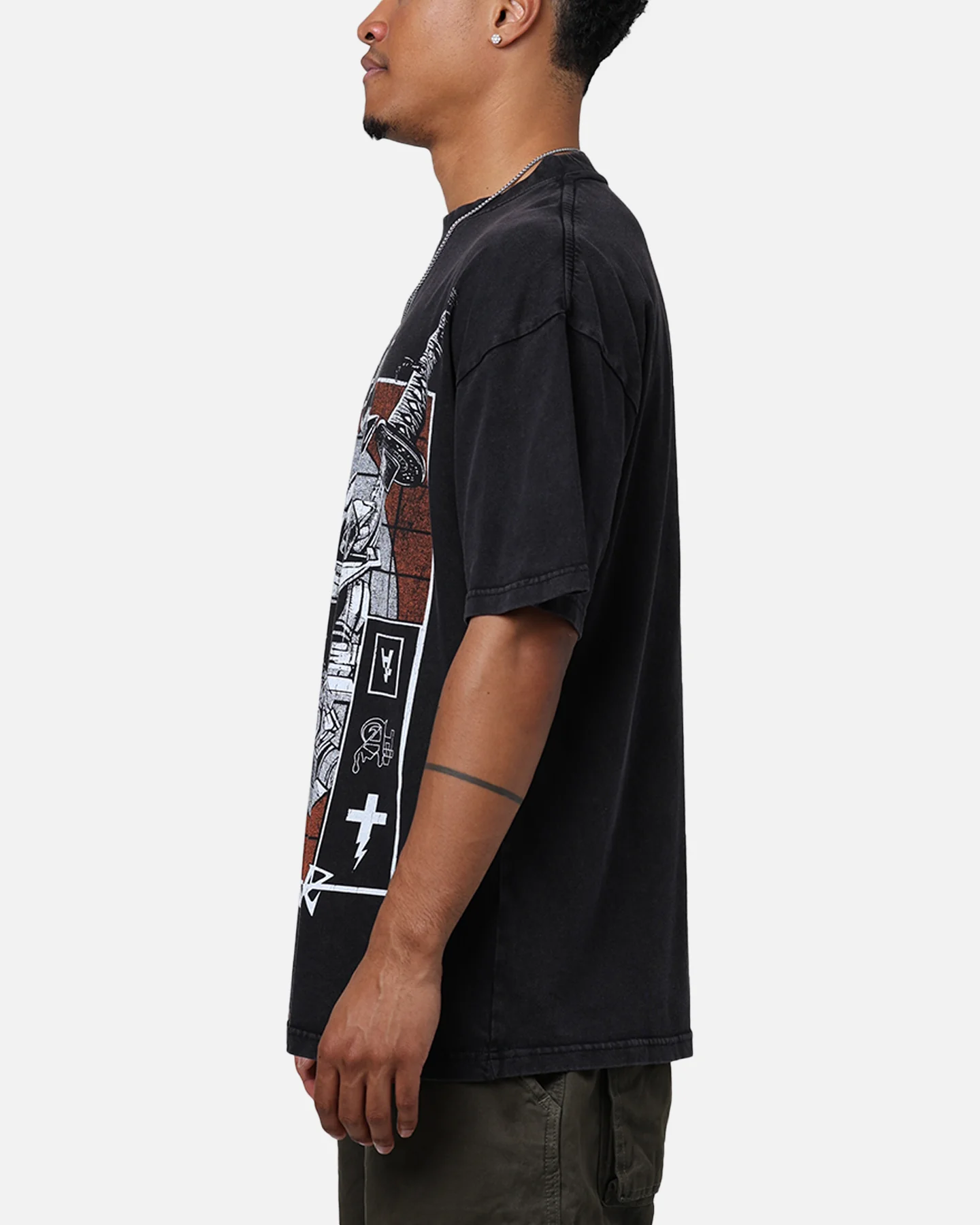 The Anti Order Warrior Clan T-Shirt Black Wash - Image 5
