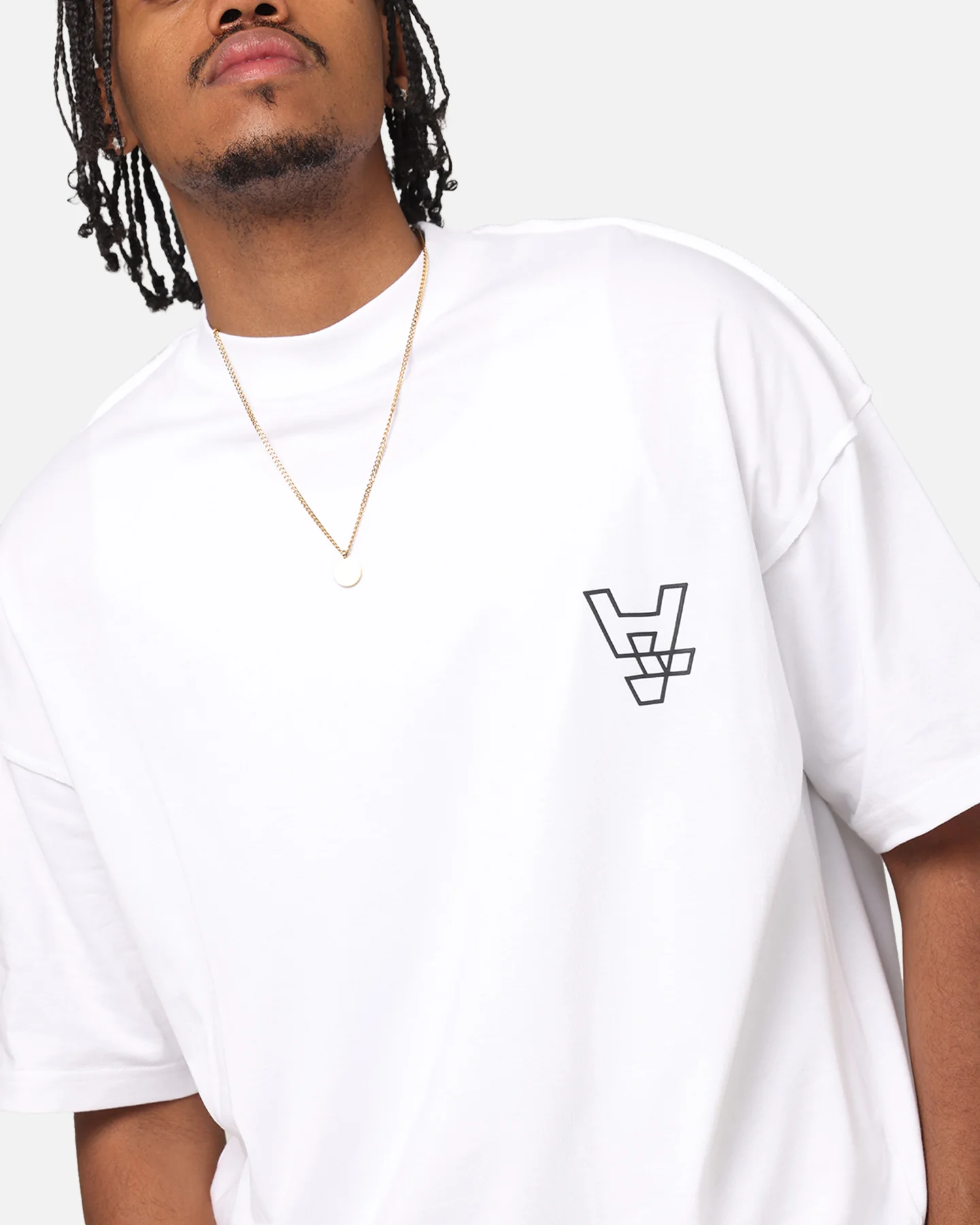 The Anti Order XY Aesthetic Non Seam T-Shirt White/Black - Image 7