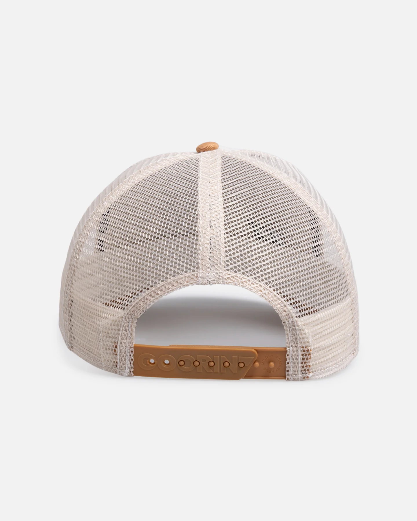 Goorin Bros The Goat Trucker Snapback White/Gold - Image 2