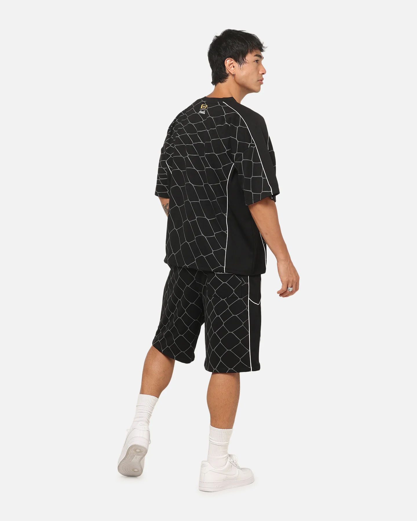 Carre Carré X Coca Cola The Grid Mesh Jersey Black - Image 4
