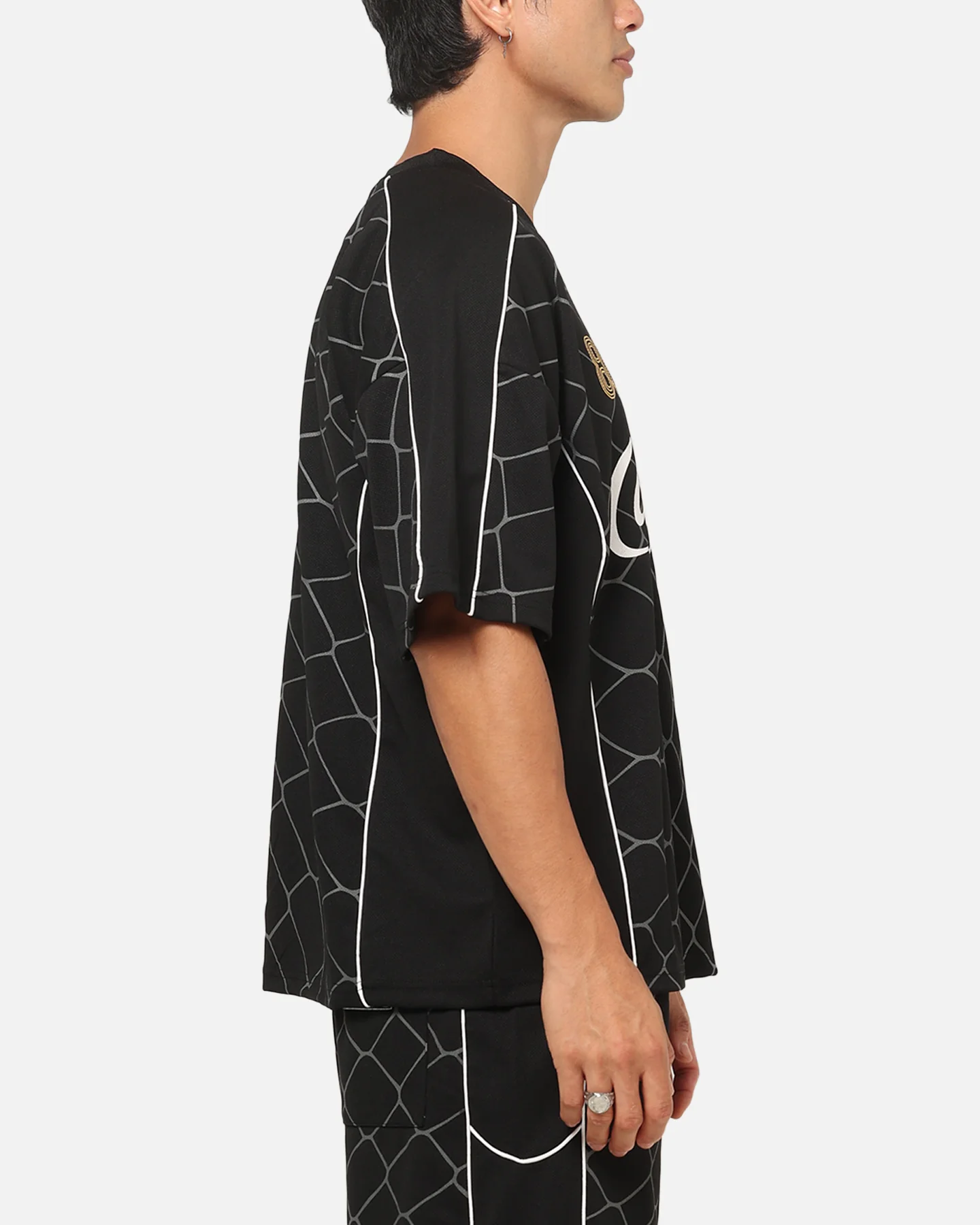 Carre Carré X Coca Cola The Grid Mesh Jersey Black - Image 5