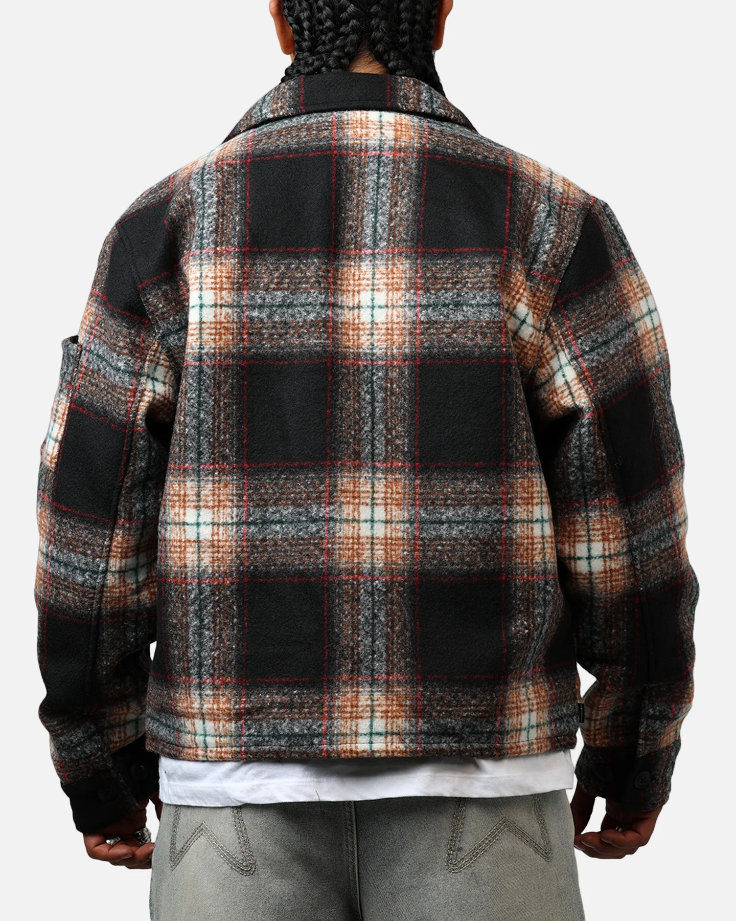 The Hundreds Everett Reversible Work Jacket Black - Image 2