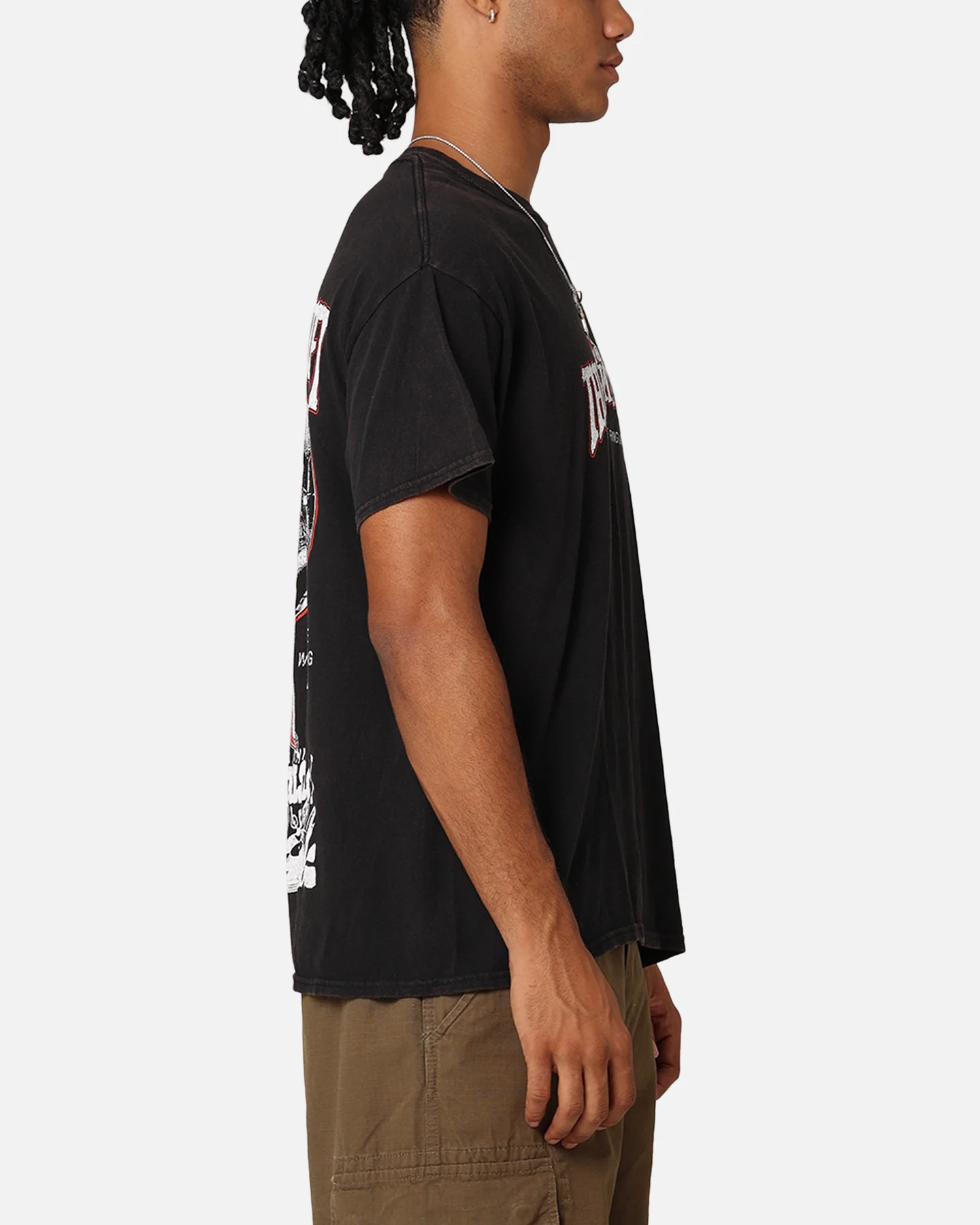 The Night Shift The Gentleman's Club T-Shirt Black Wash - Image 5