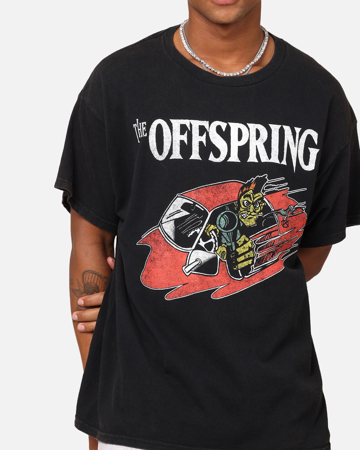The Offspring Bad Habits T-Shirt Black - Image 6