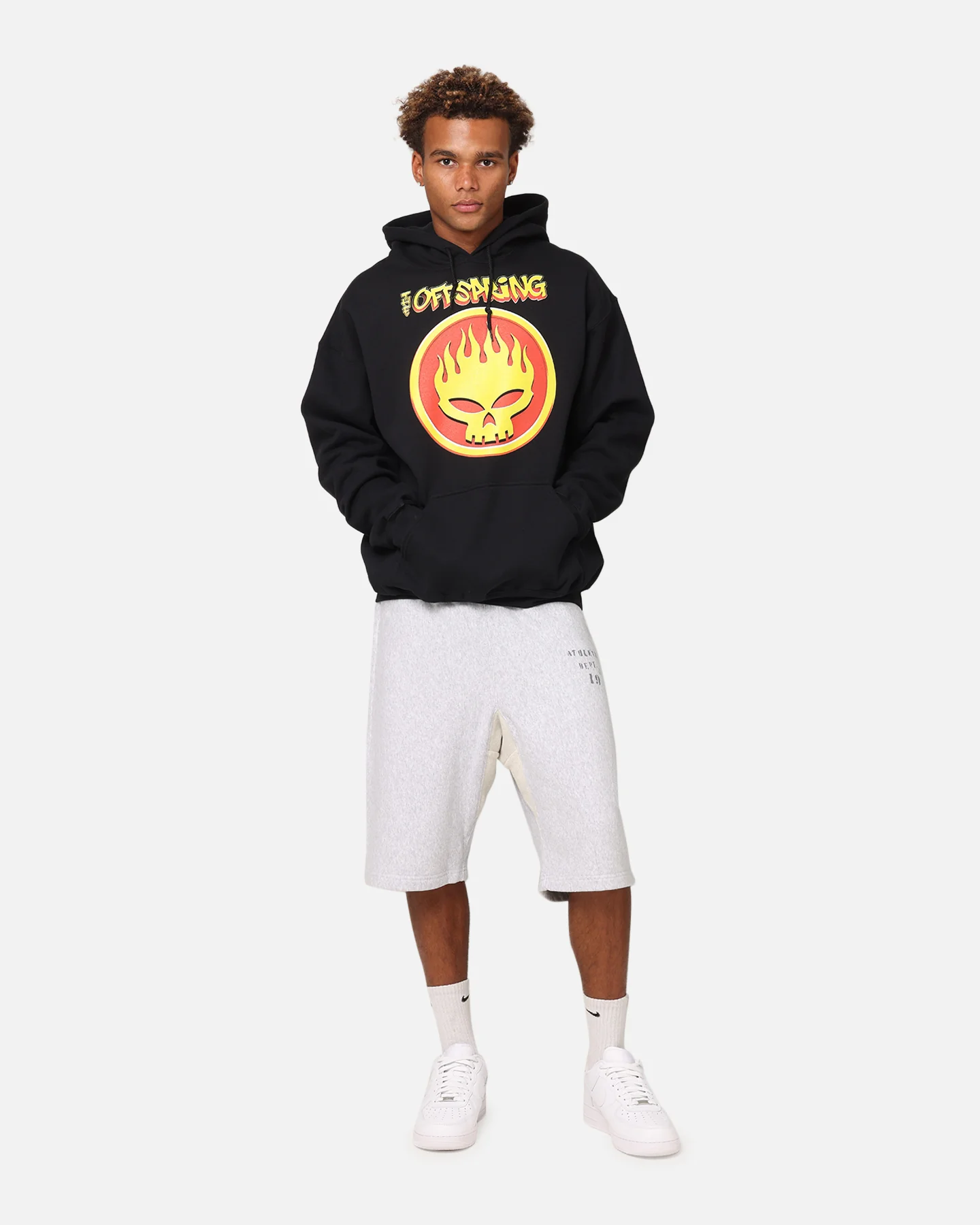 The Offspring Offspring Logo Hoodie Black - Image 2