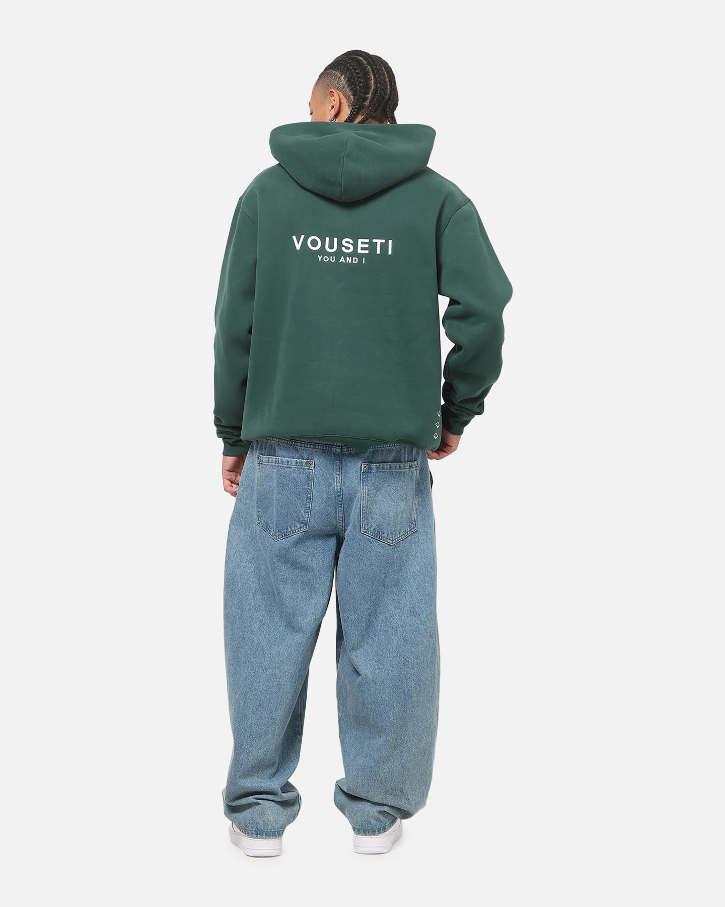 Vouseti The OG Hoodie Forest Green - Image 3