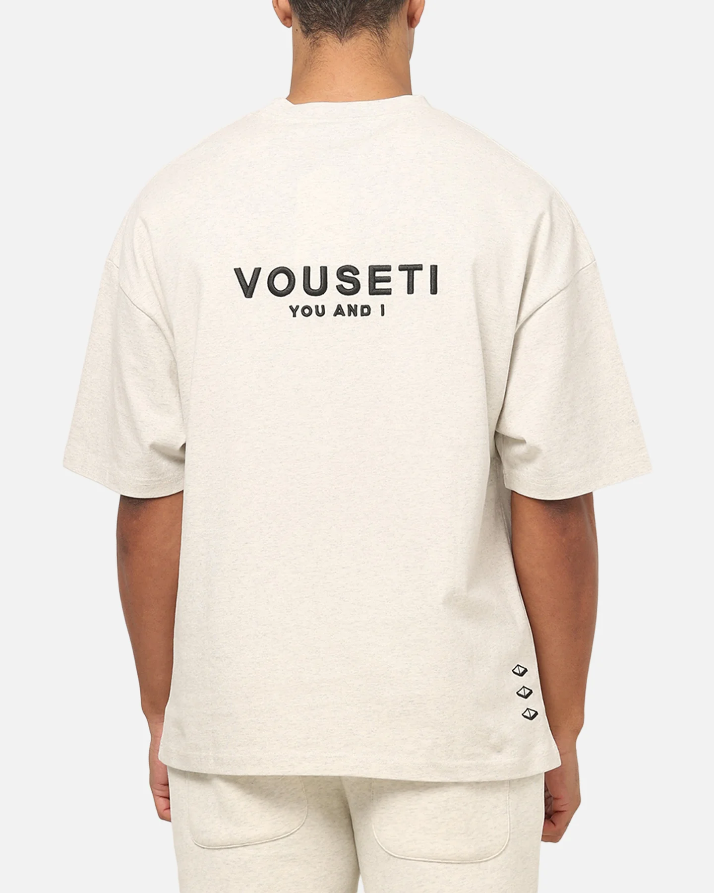 Vouseti The OG T-Shirt White Marle - Image 2