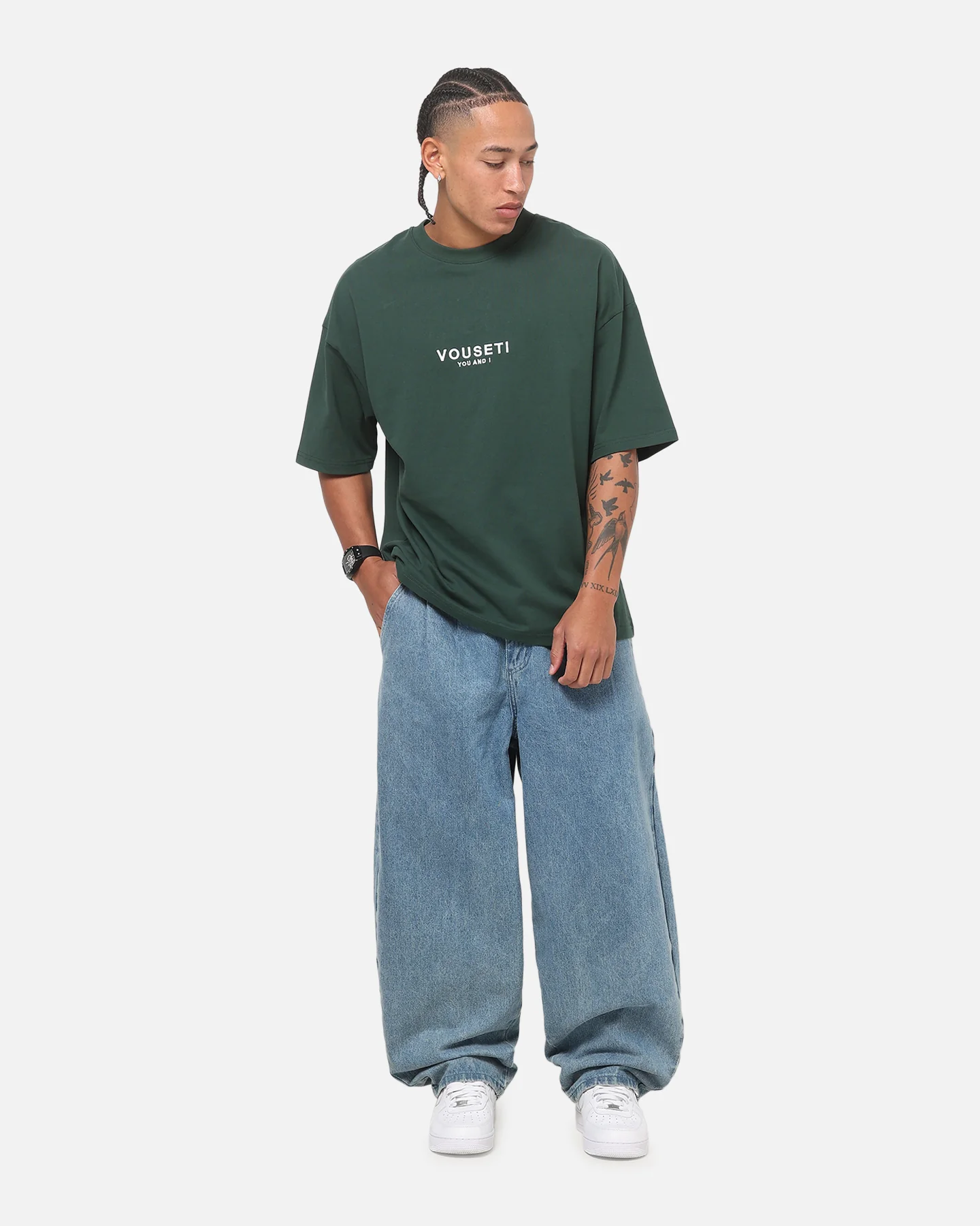 Vouseti The OG T-Shirt Forest Green - Image 3