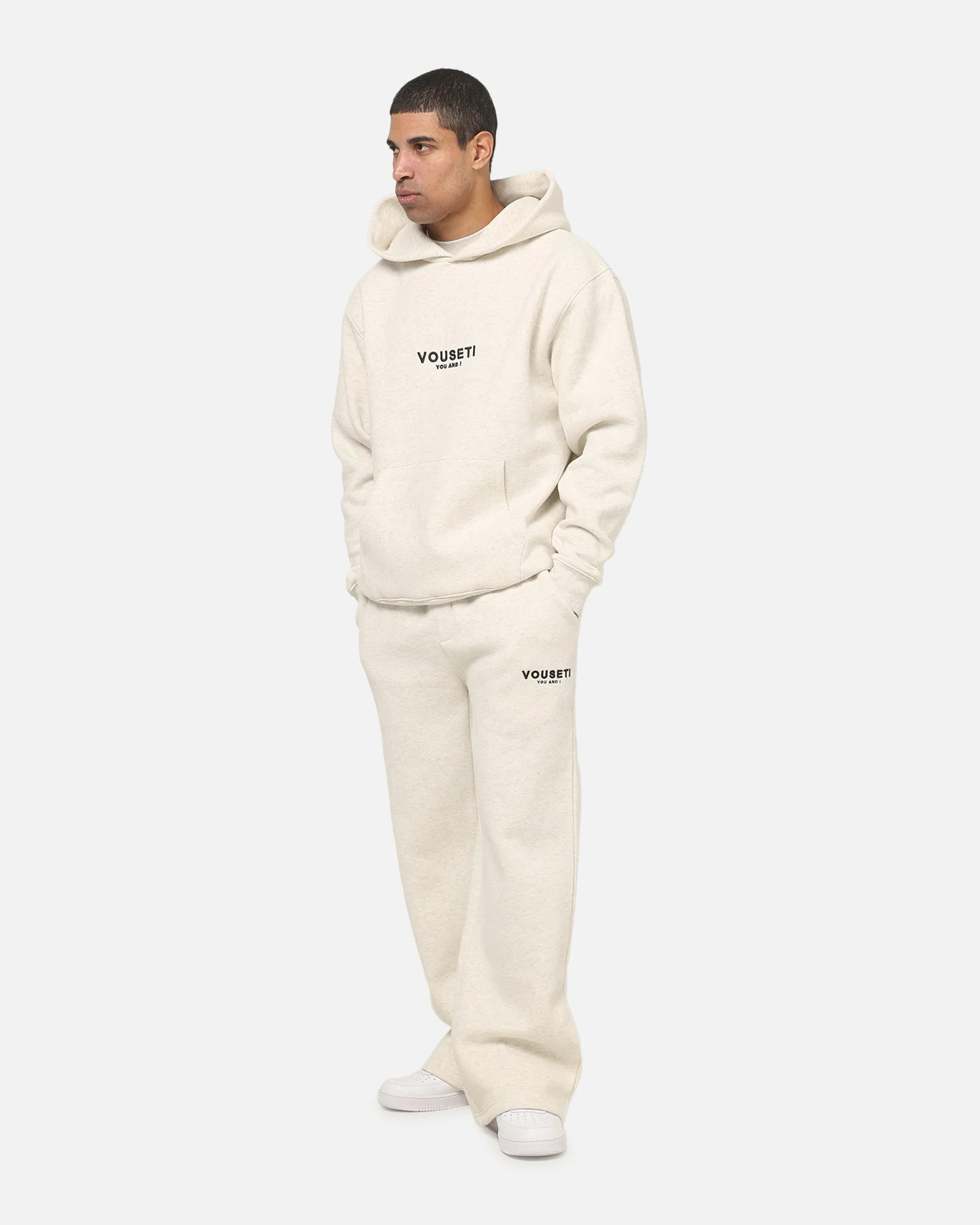Vouseti The OG Trackpants White Marle - Image 2