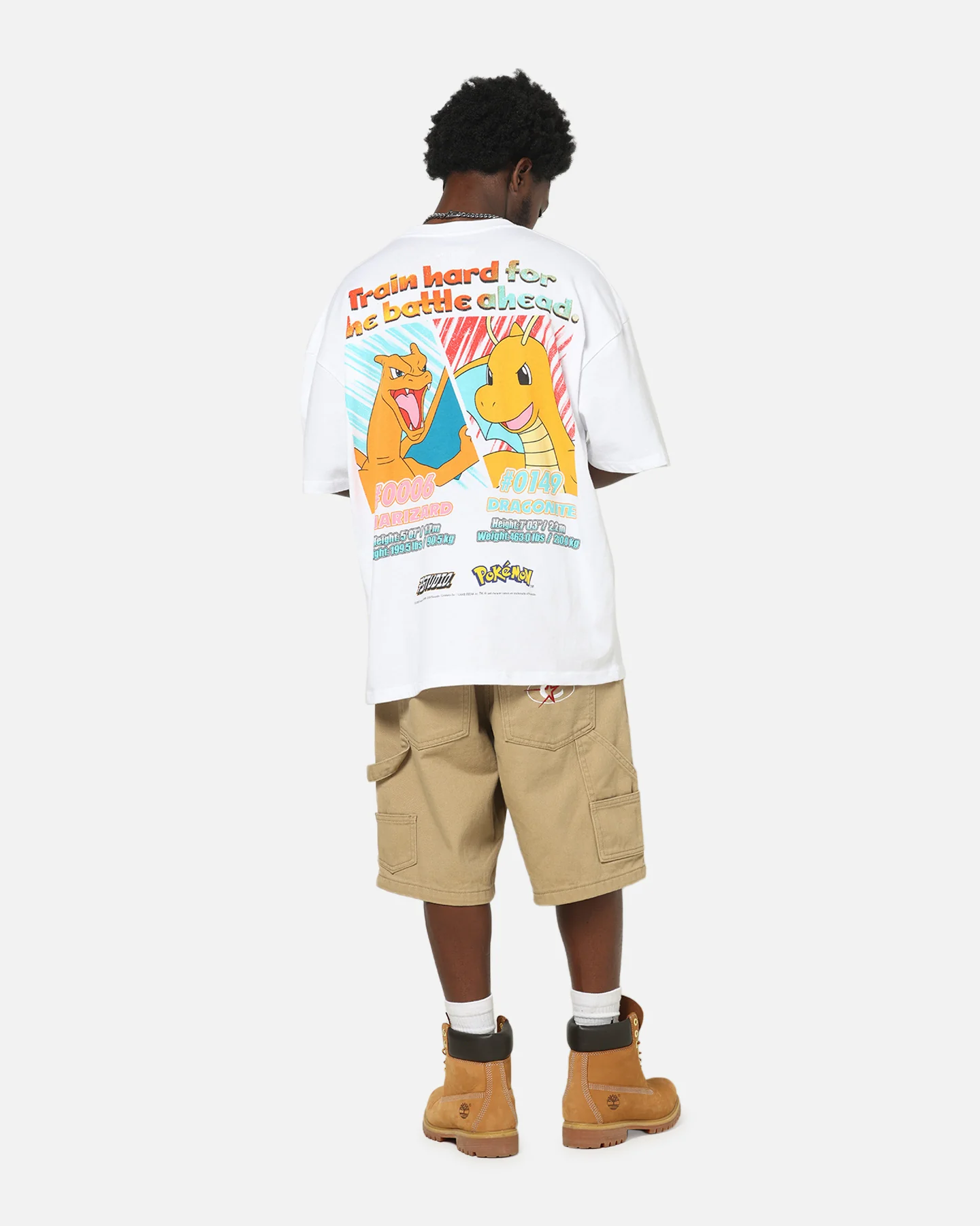 The Pokémon Collection By 73Studio Dragonite T-Shirt White - Image 4