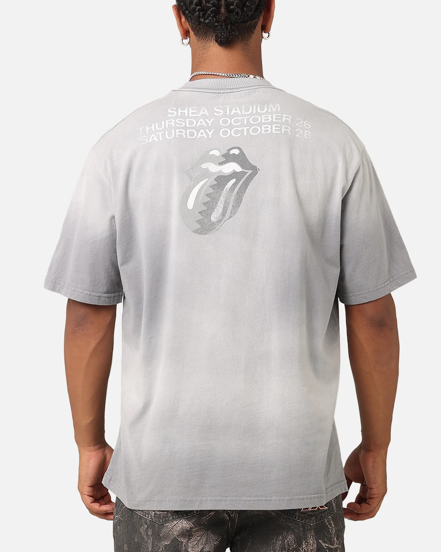 The Rolling Stone The Stones Sunfade T-Shirt Sun Washed Blue - Image 2
