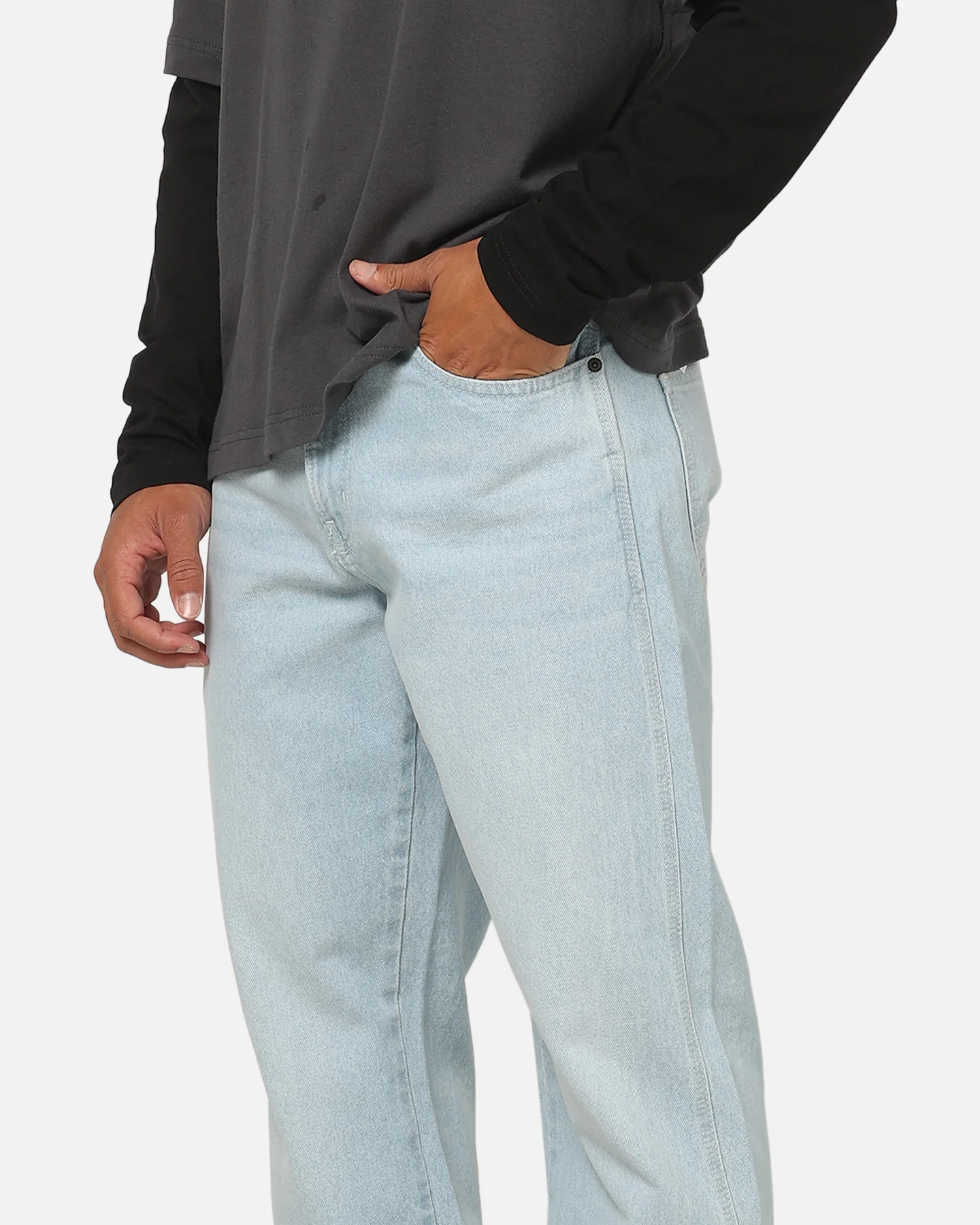 Dickies Thomasville Straight Leg Jeans Fog Blue - Image 3