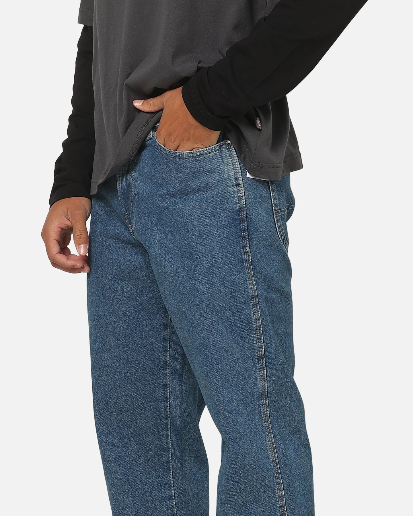 Dickies Thomasville Straight Leg Jeans Classic Blue - Image 3