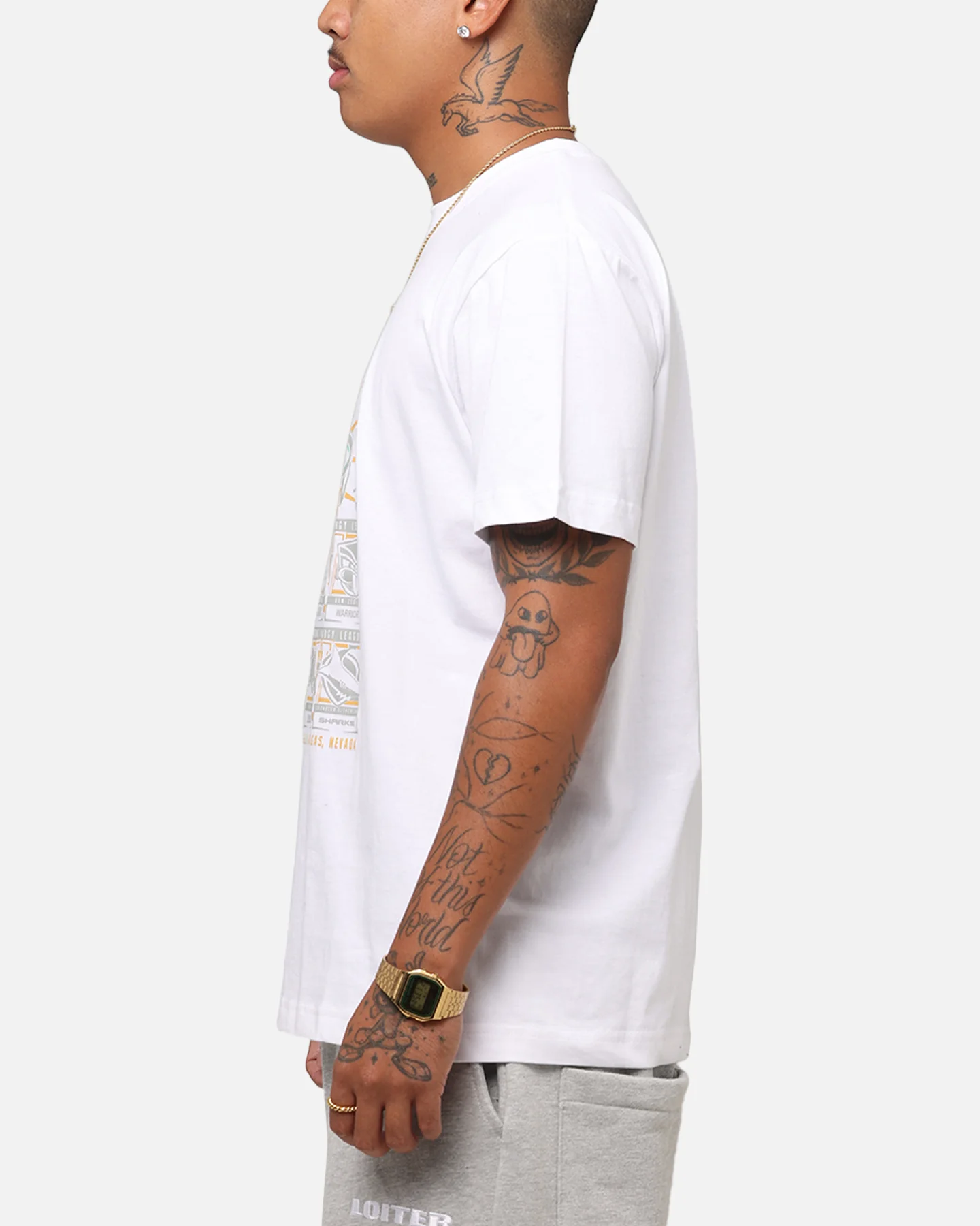 Tidwell NRL 2025 Las Vegas Round Sign T-Shirt White - Image 5