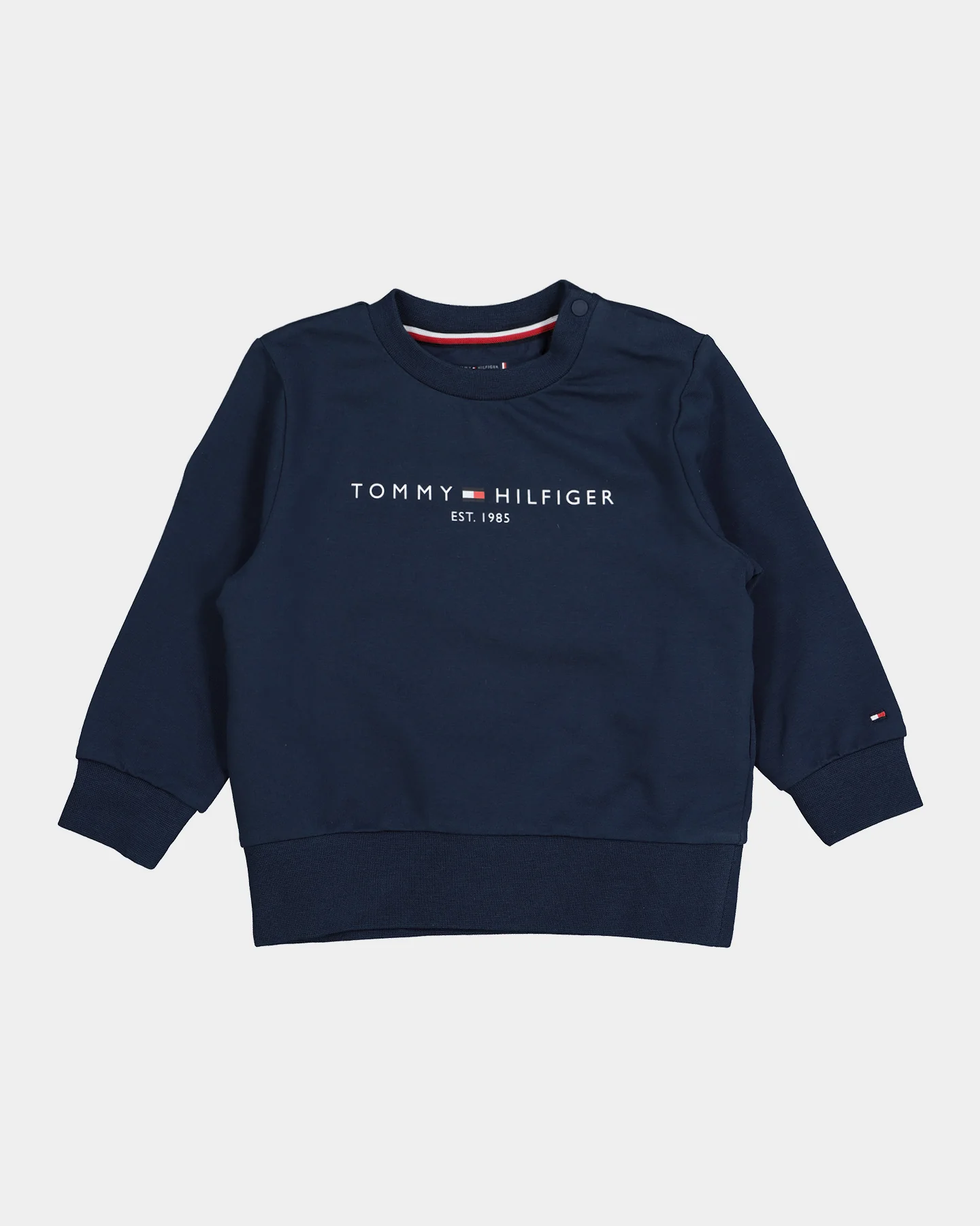 Tommy Hilfiger Infant Essential Crewsuit Set Twilight Navy - Image 2